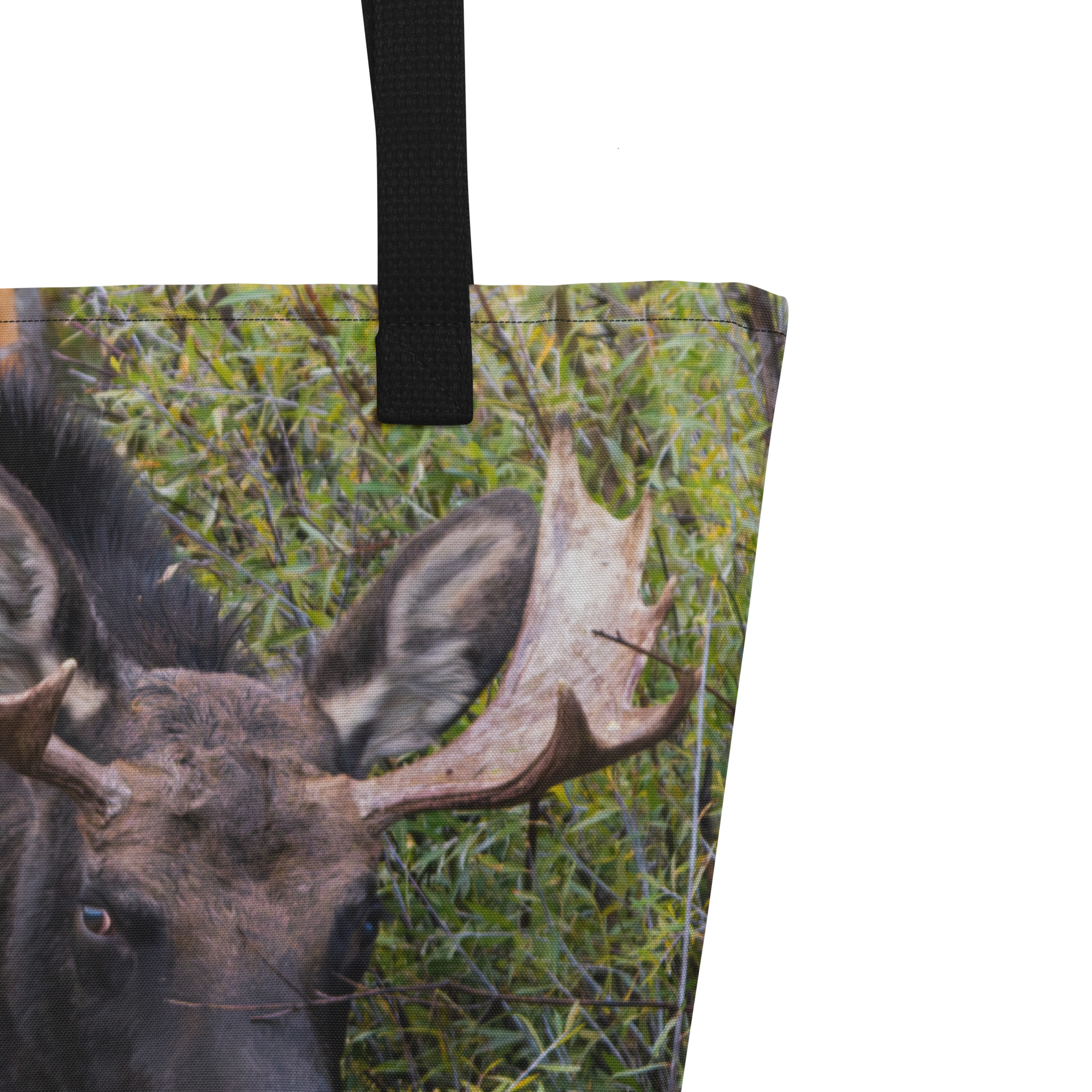 Moose Large Tote Bag