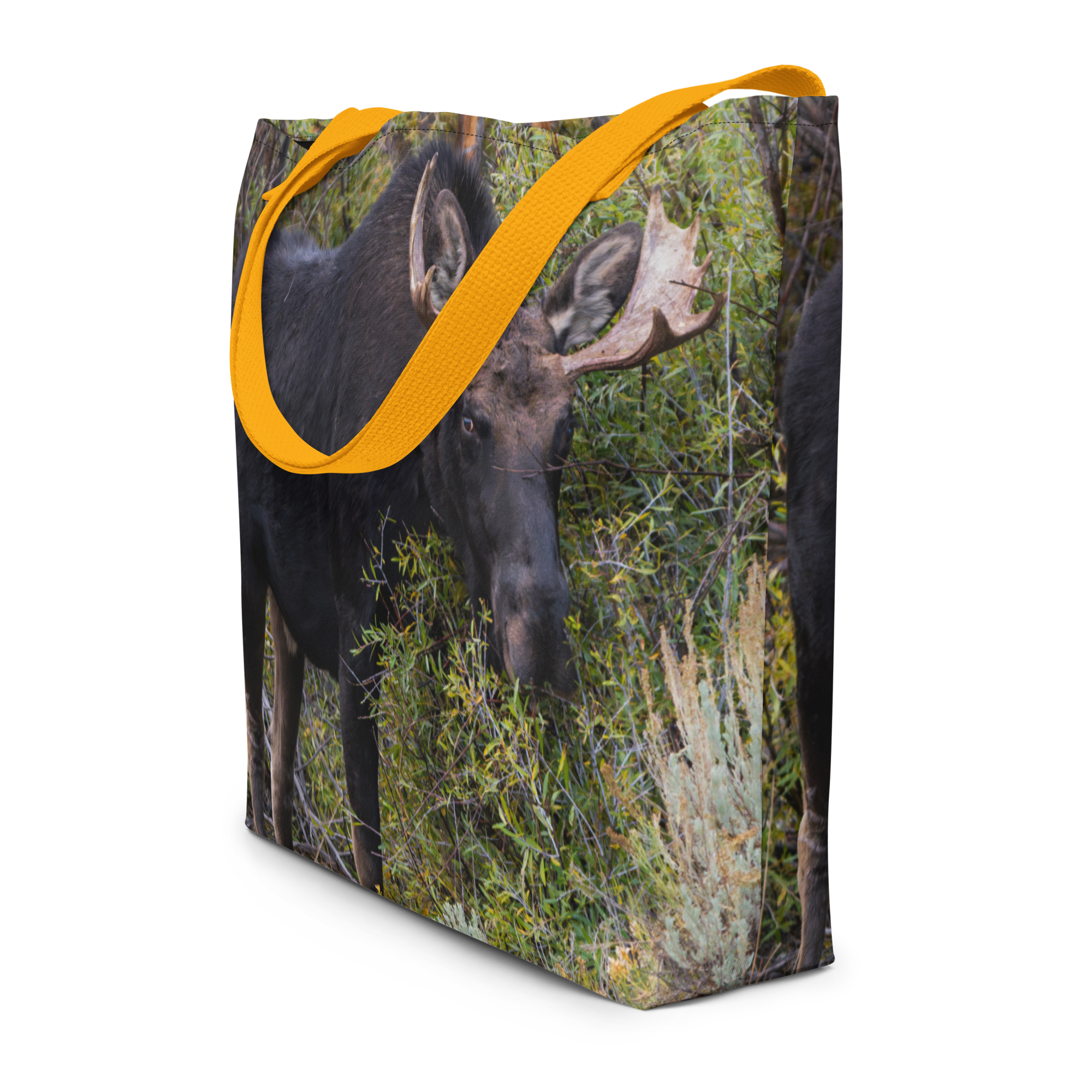 Moose Large Tote Bag