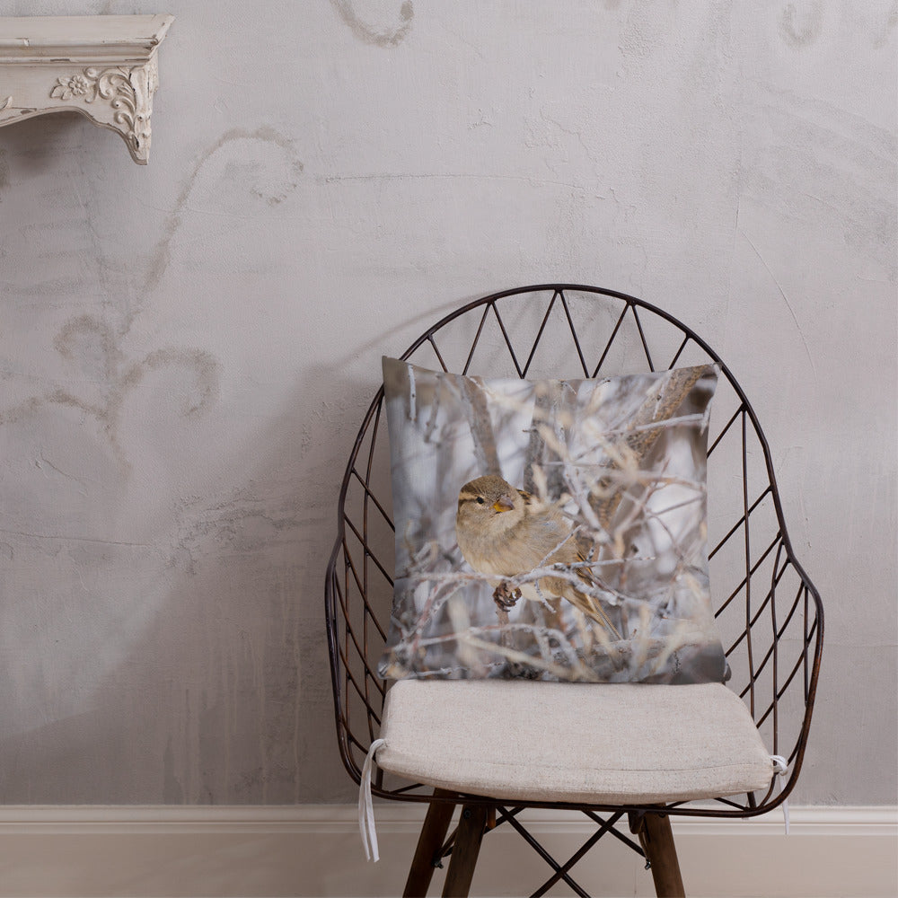 Capture the Wonder of Wyoming’s Winter Wildlife with Our Pillow Collection