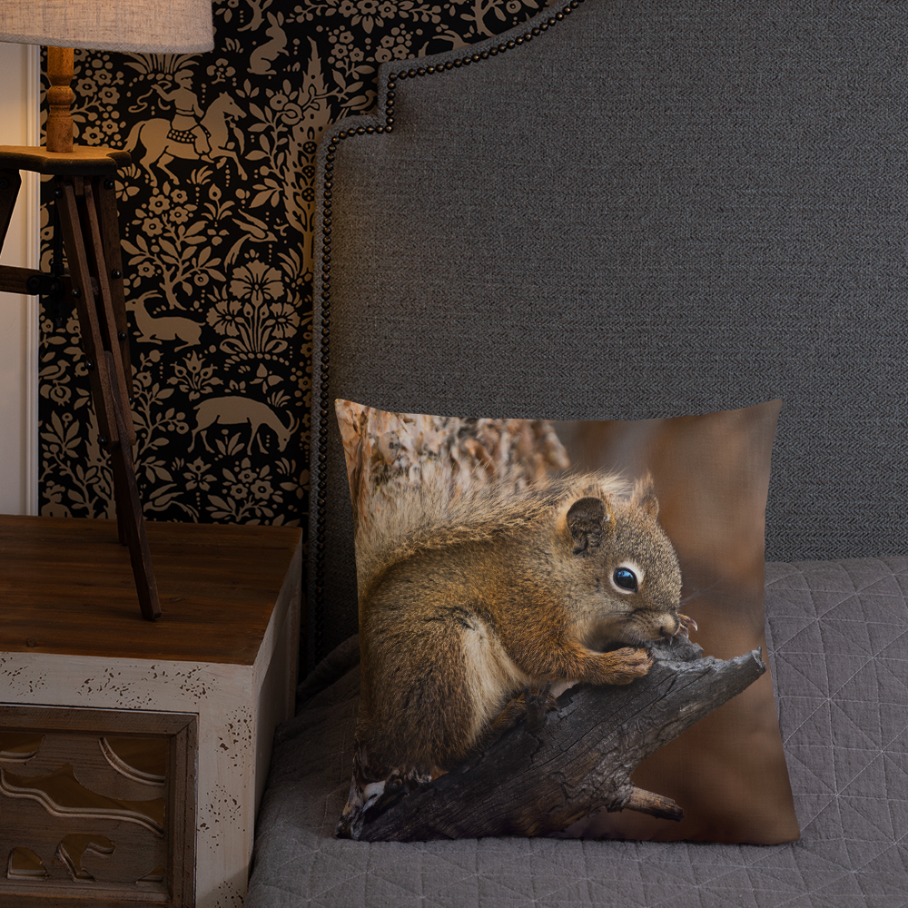 Squirrel Premium Pillow