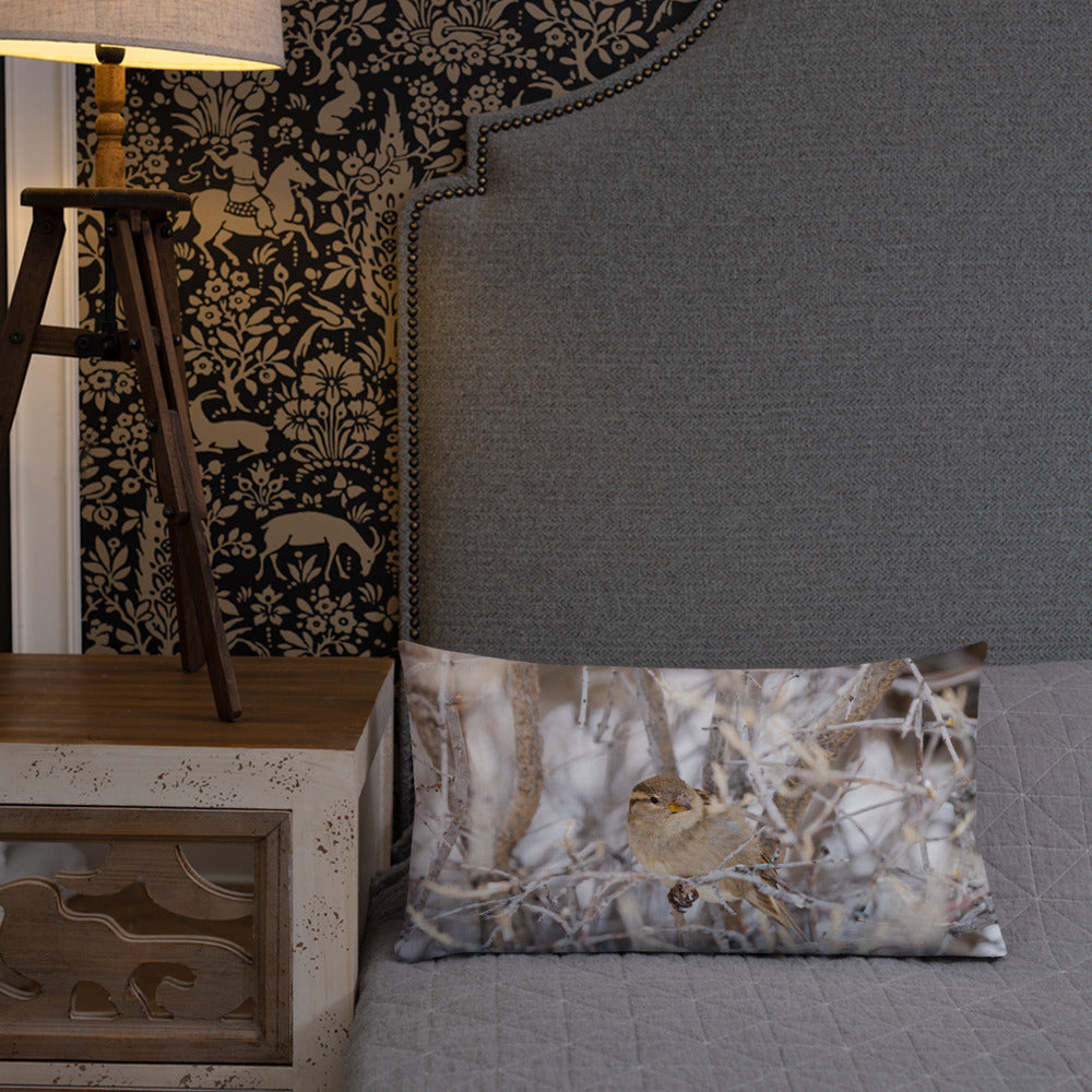 Capture the Wonder of Wyoming’s Winter Wildlife with Our Pillow Collection