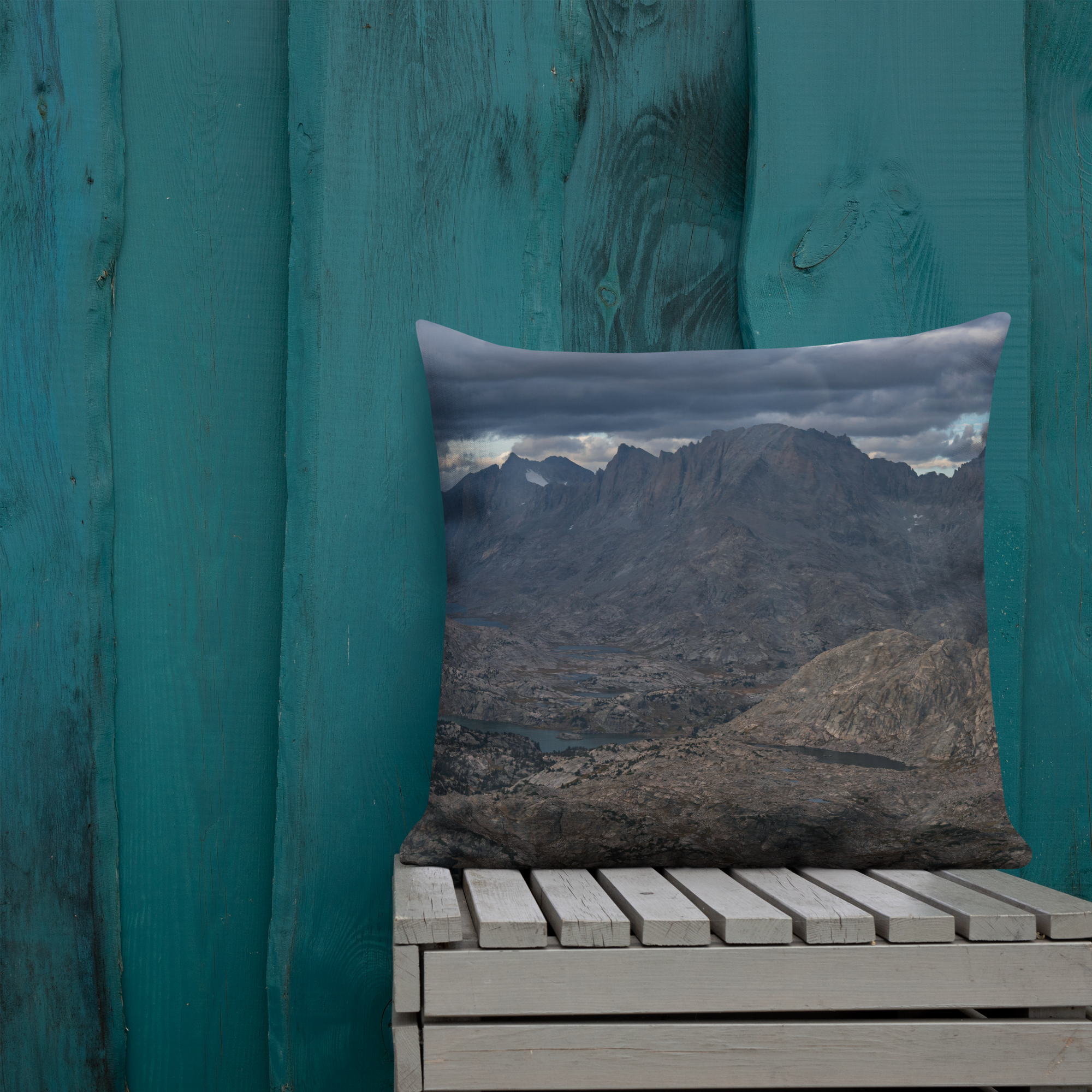 Fremont Peak View Decorative Pillow | Where Heaven Meets the Mountains