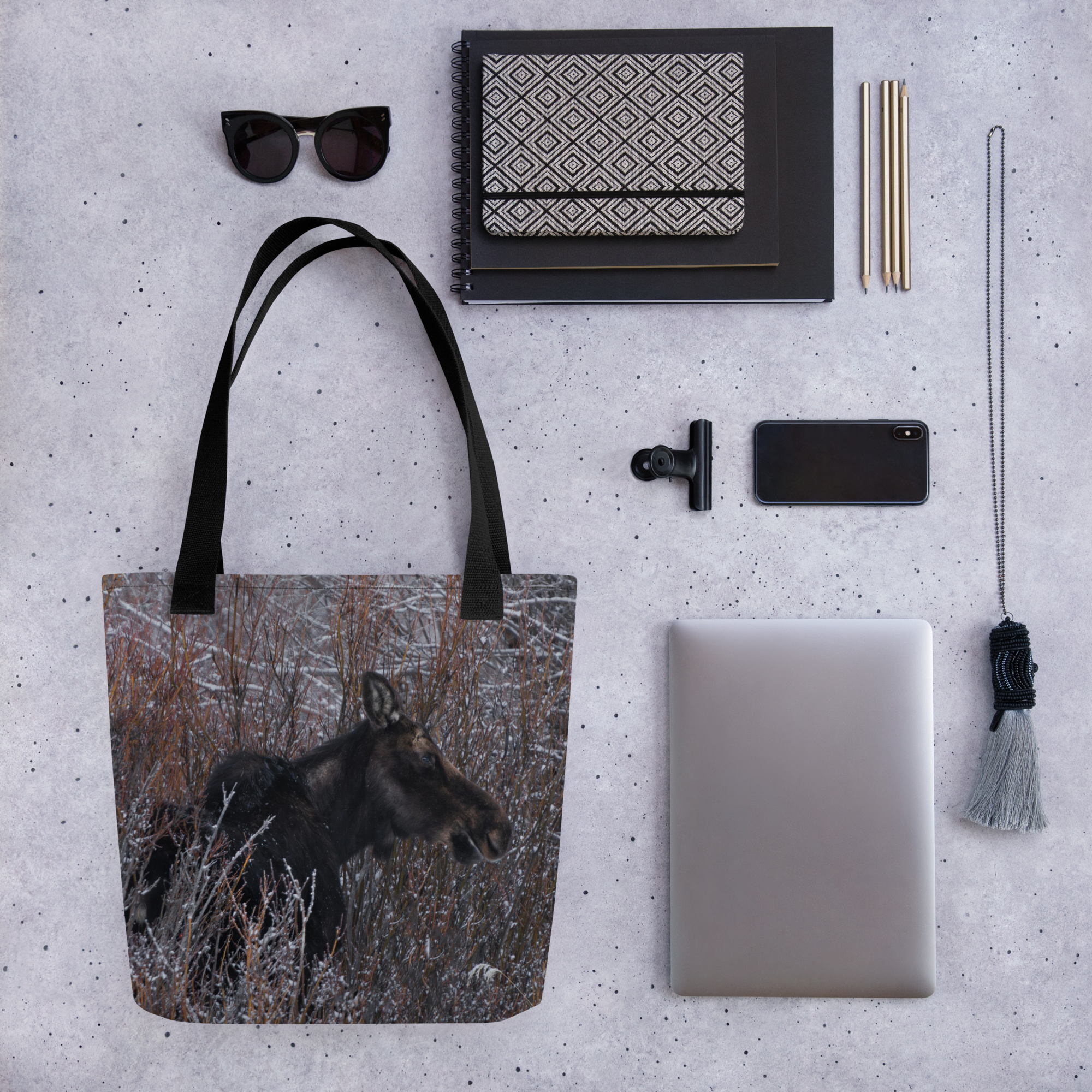 Moose Magic: Tote Bags That Bring Wyoming’s Wilderness to Life"