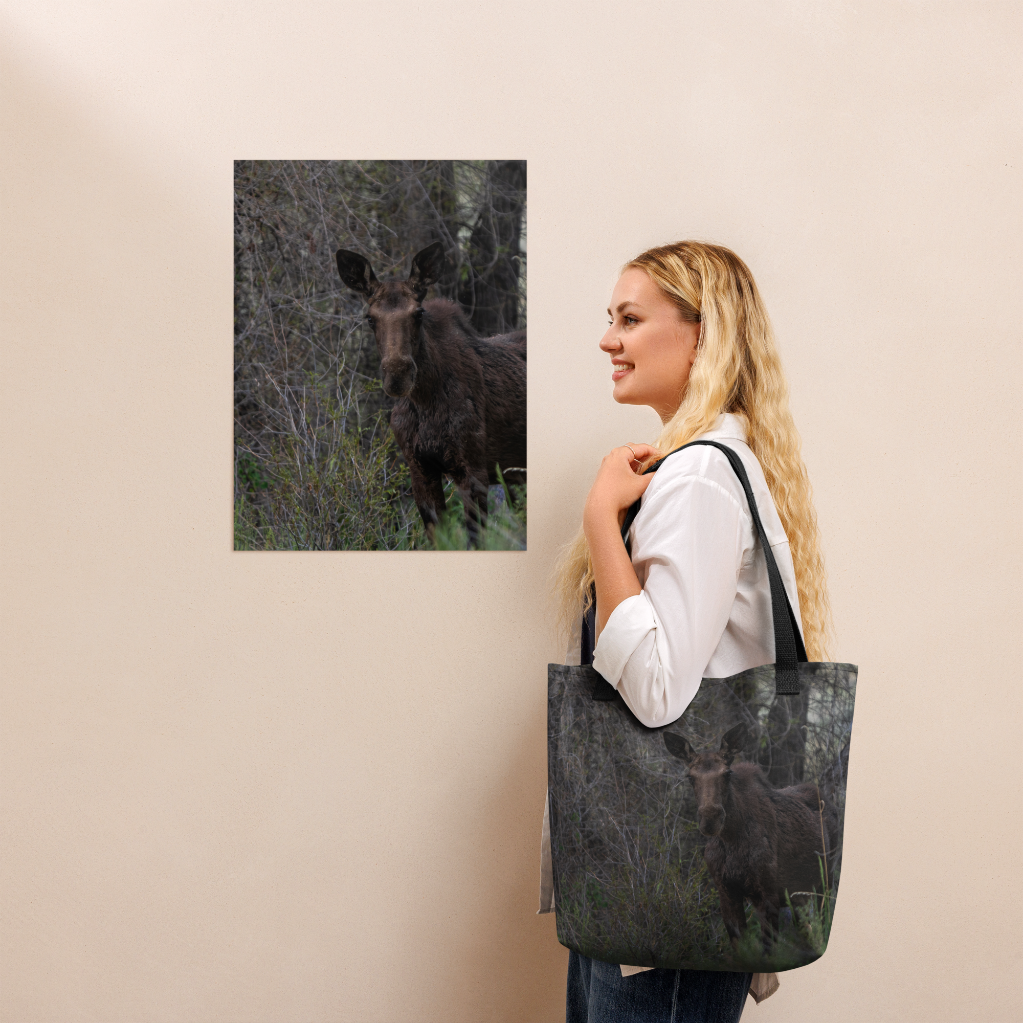 Moose Tote bag