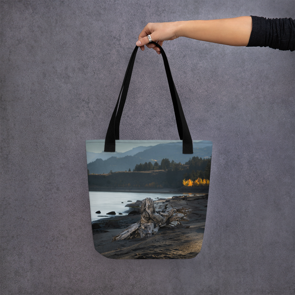 Wyoming in the Fall All-Over Print Small Tote bag