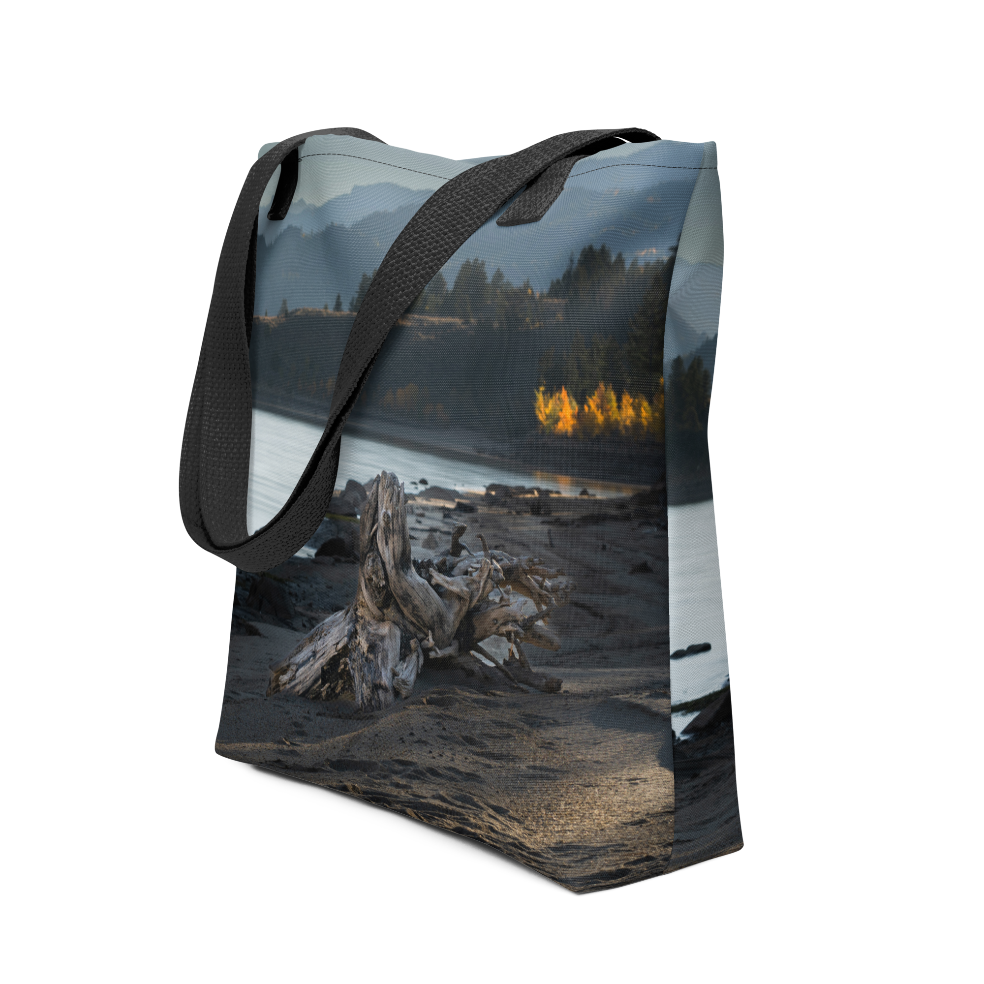 Wyoming in the Fall All-Over Print Small Tote bag