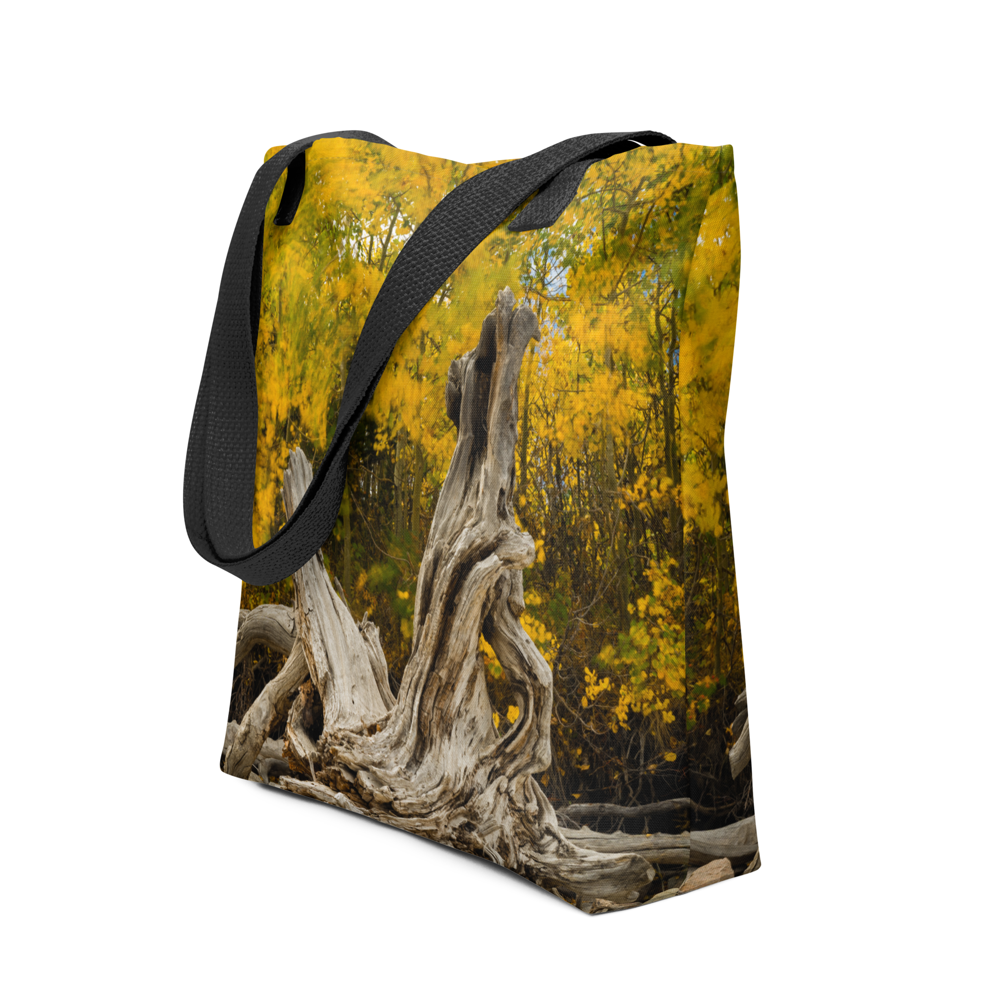 Wyoming in the Fall All-Over Print Small Tote bag