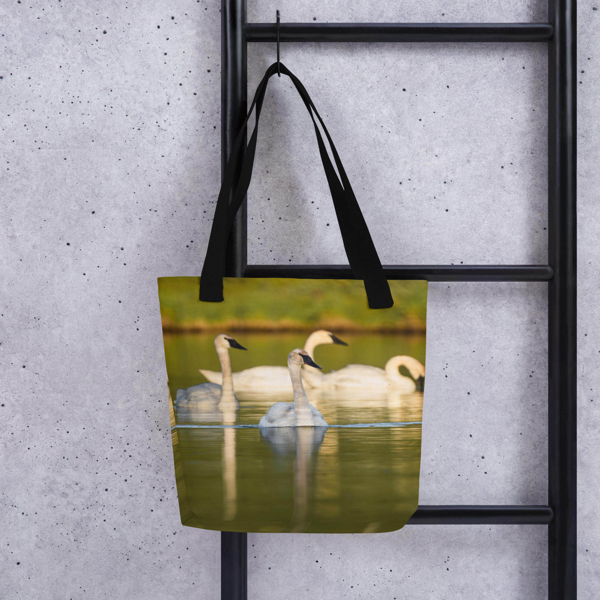 Swans Tote bag