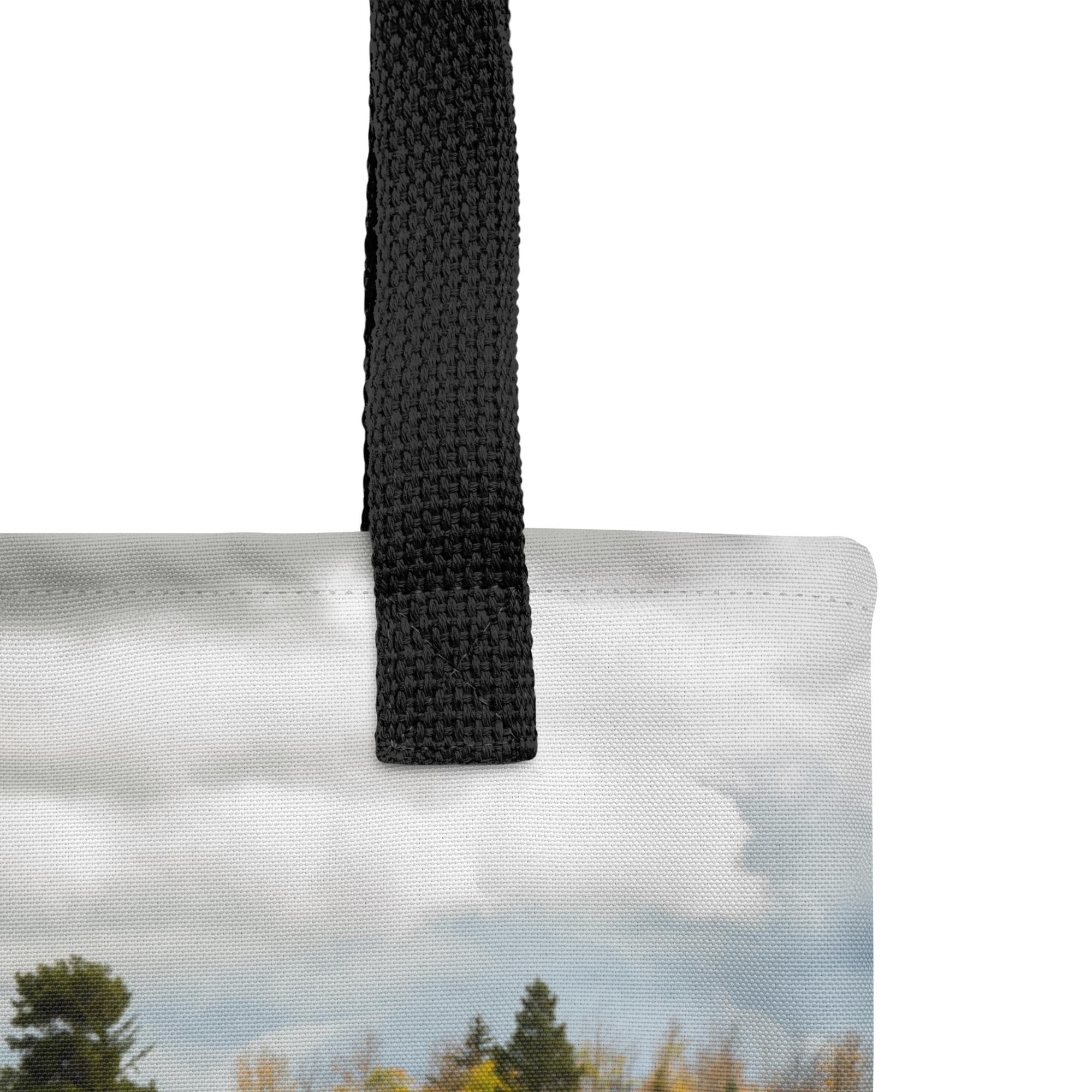 Wyoming in the Fall All-Over Print Small Tote bag