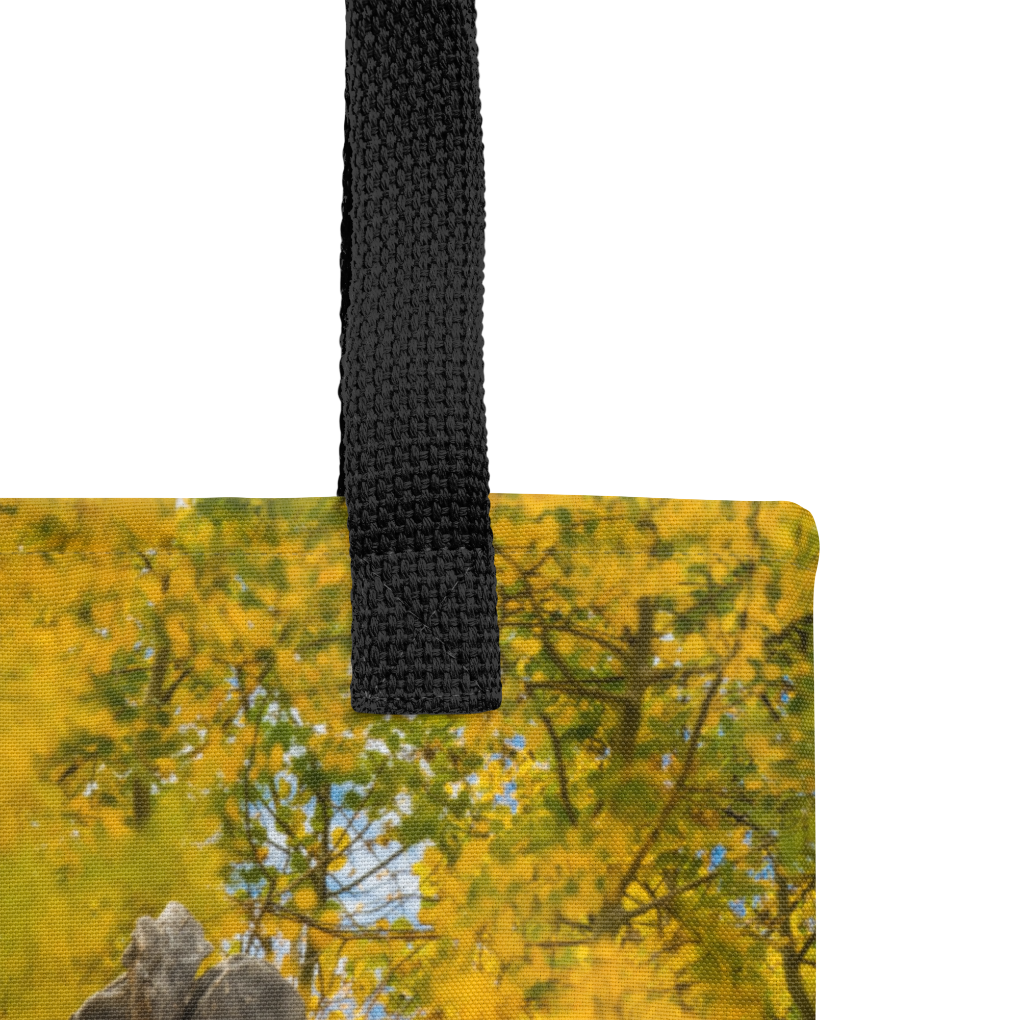 Wyoming in the Fall All-Over Print Small Tote bag