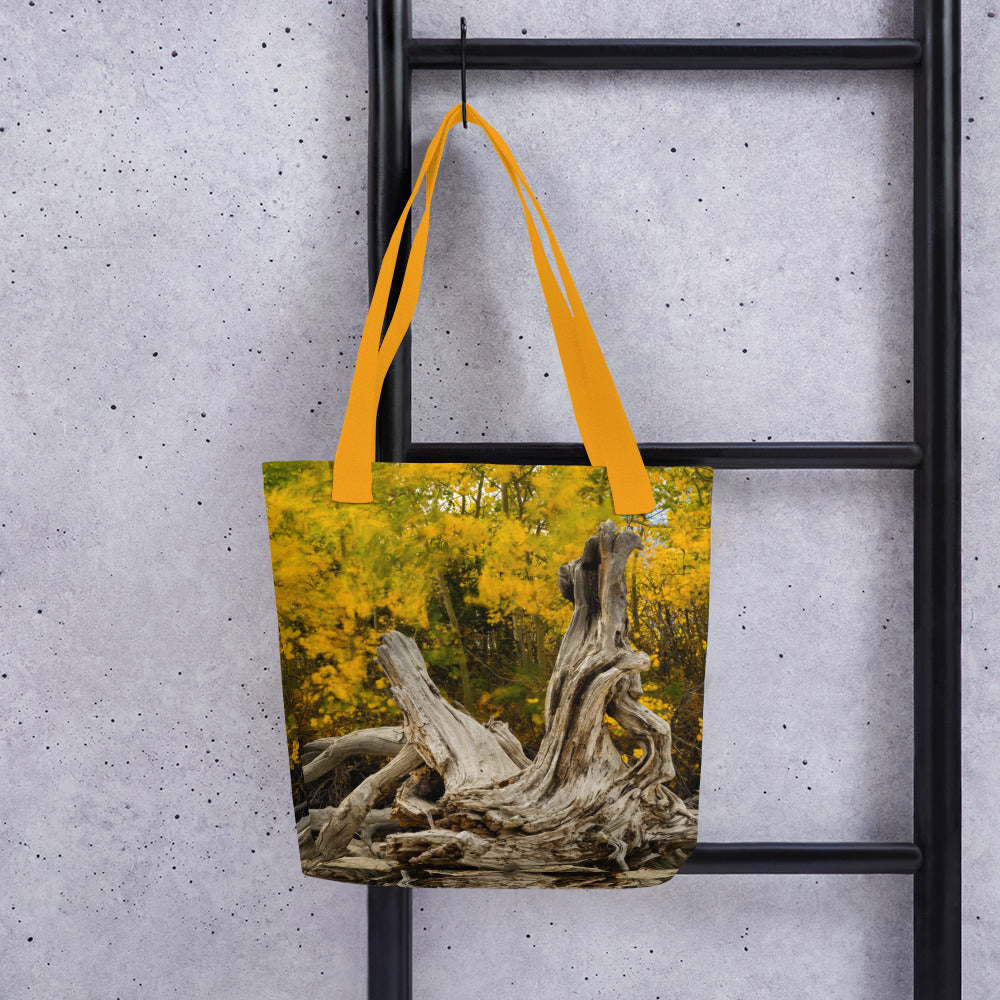 Wyoming in the Fall All-Over Print Small Tote bag