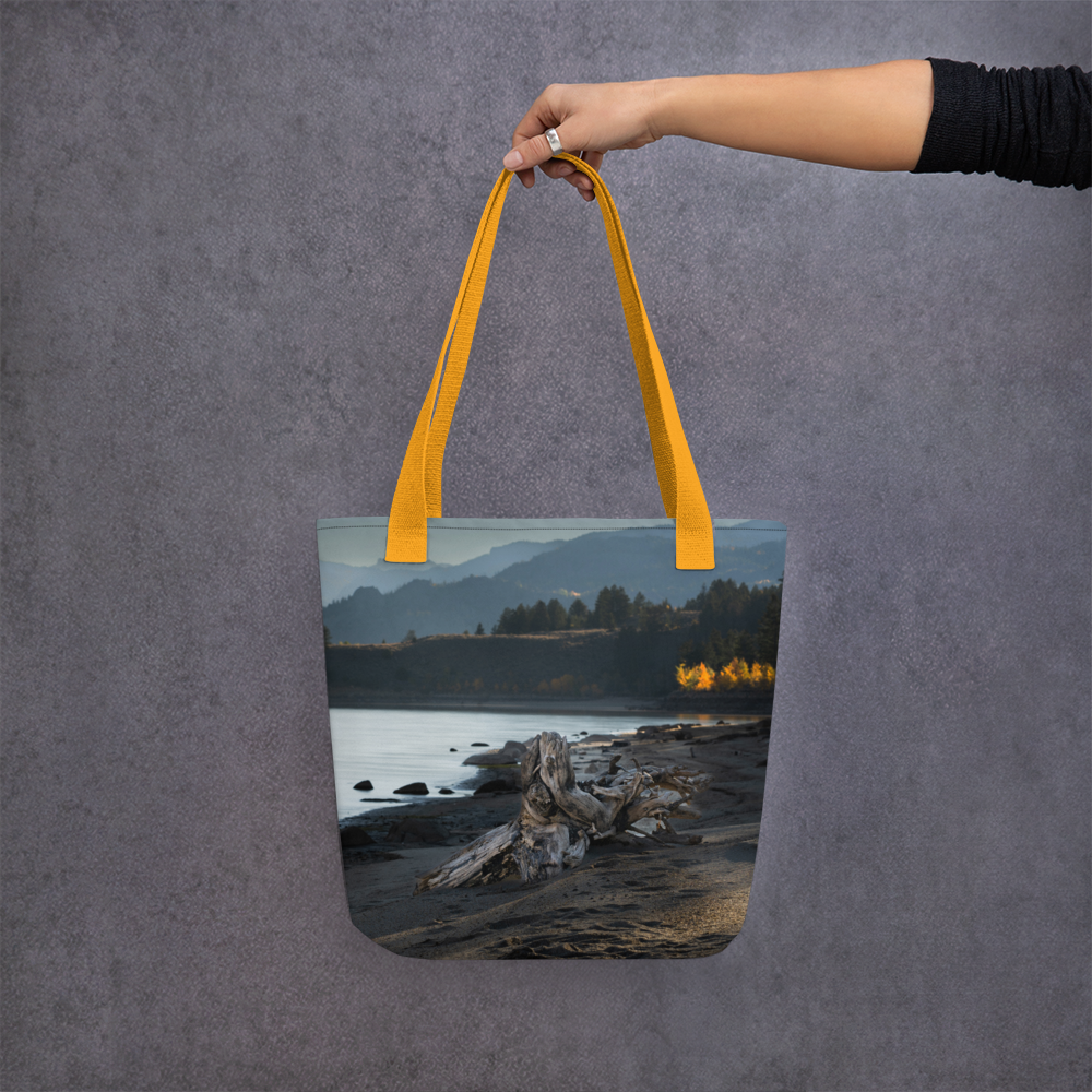 Wyoming in the Fall All-Over Print Small Tote bag
