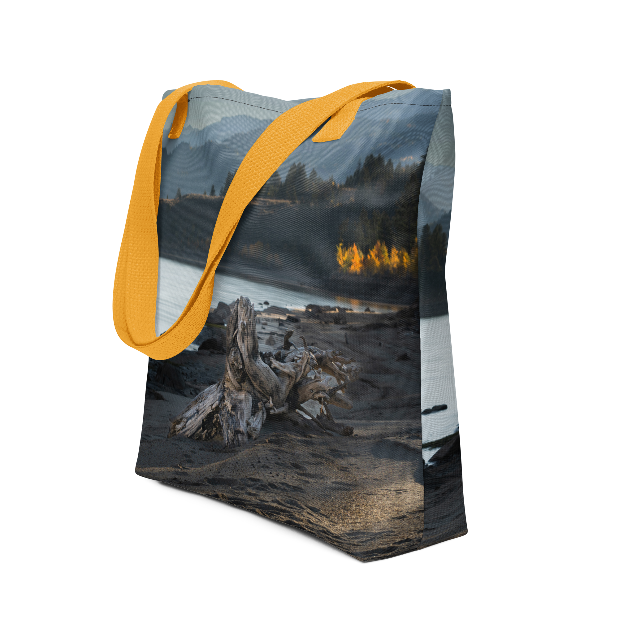 Wyoming in the Fall All-Over Print Small Tote bag