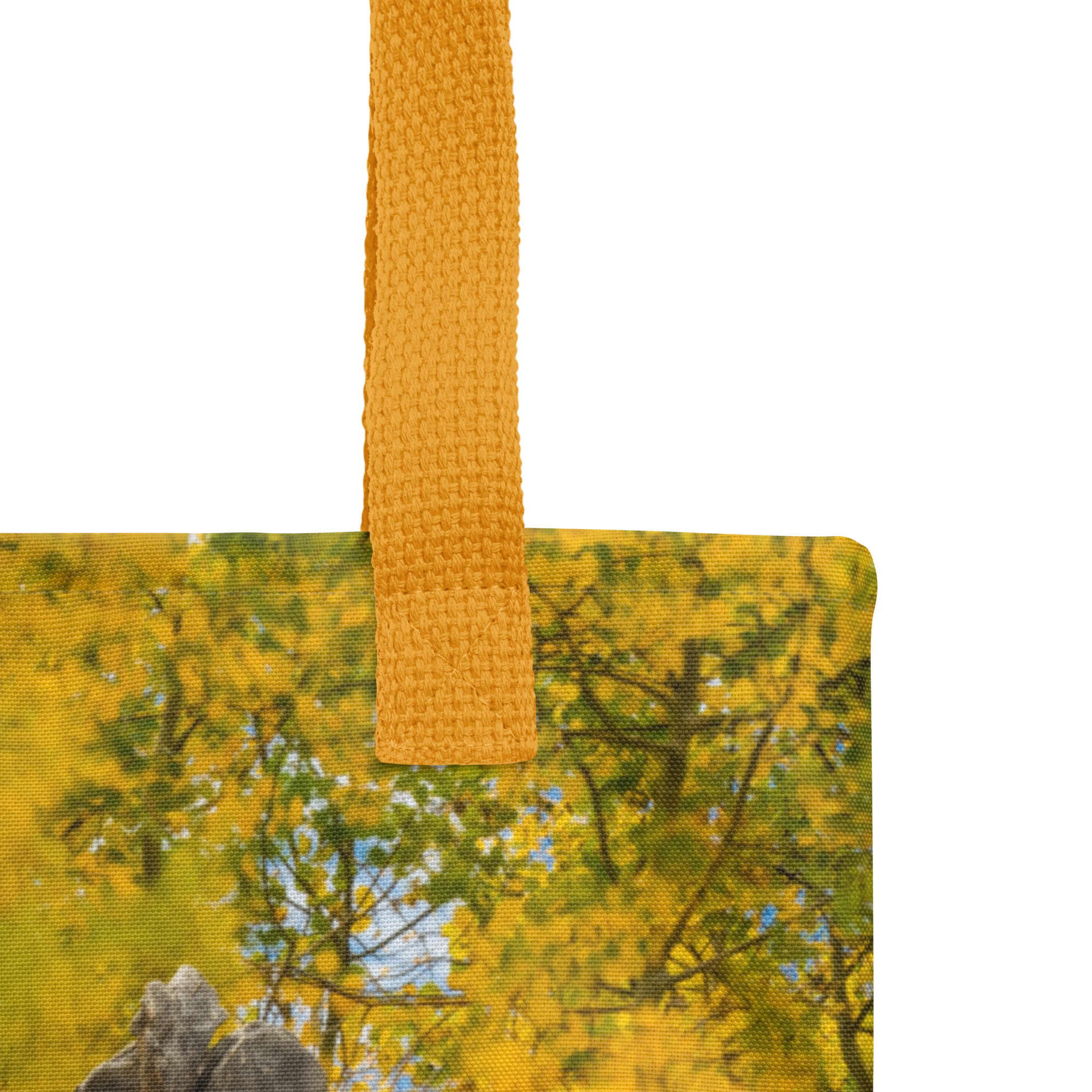 Wyoming in the Fall All-Over Print Small Tote bag