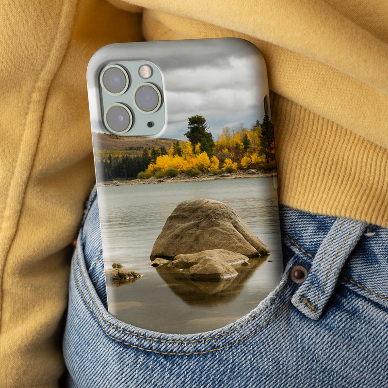 Fall Lake Scenery Tough Case for iPhone®