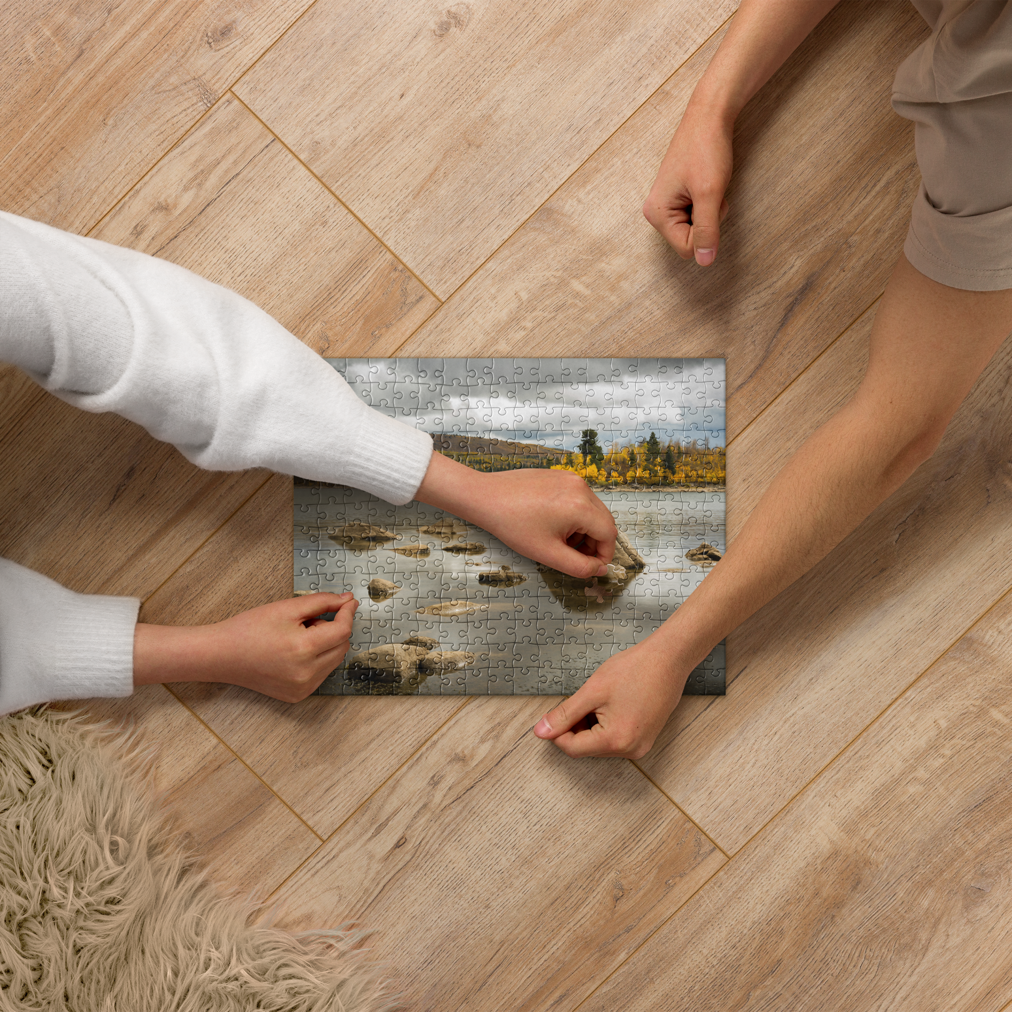 Fall Lake Scenery Jigsaw puzzle