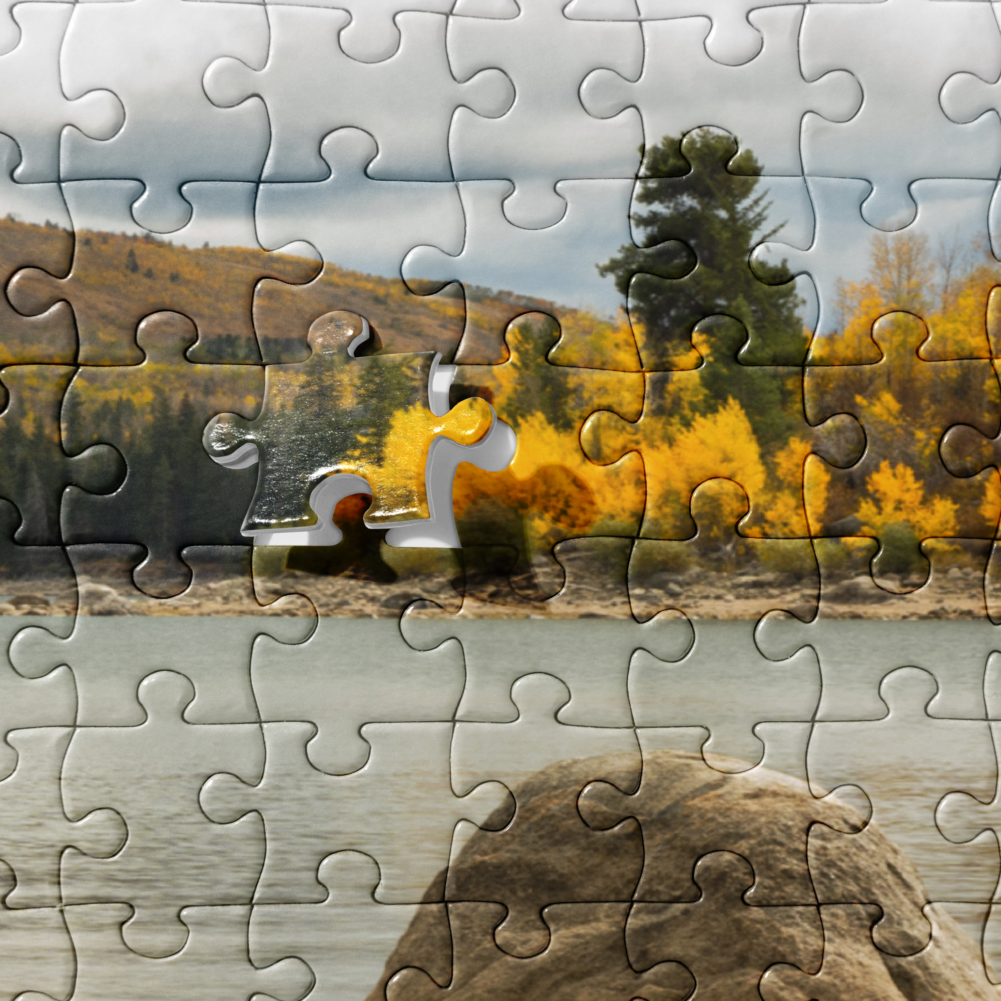 Fall Lake Scenery Jigsaw puzzle