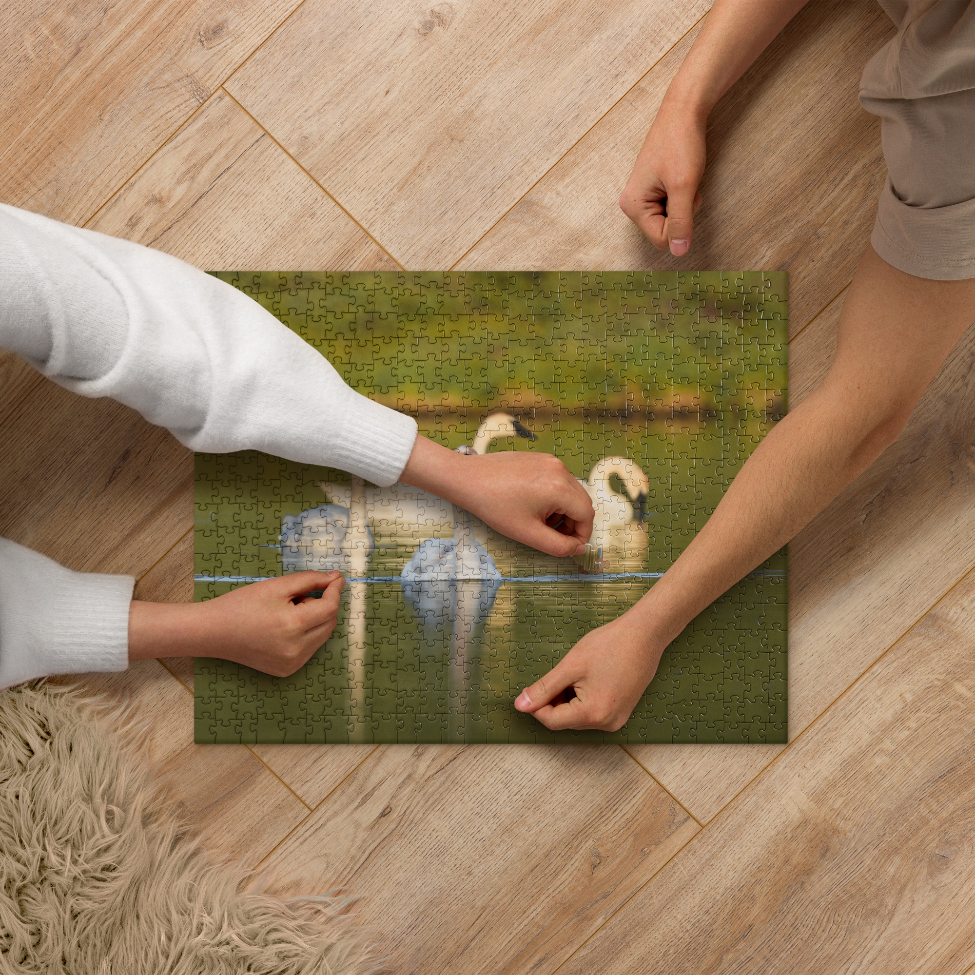 Swans Jigsaw puzzle