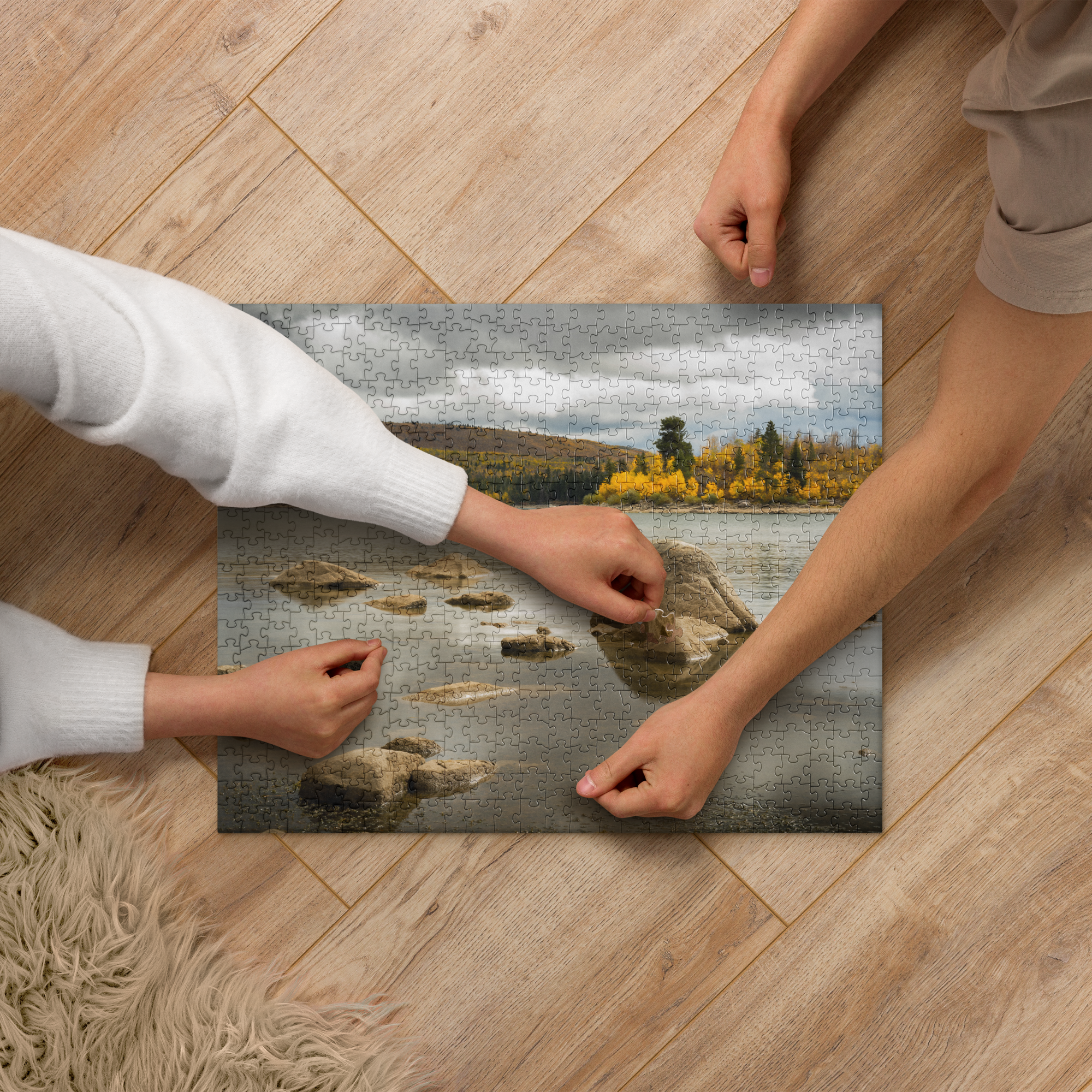 Fall Lake Scenery Jigsaw puzzle