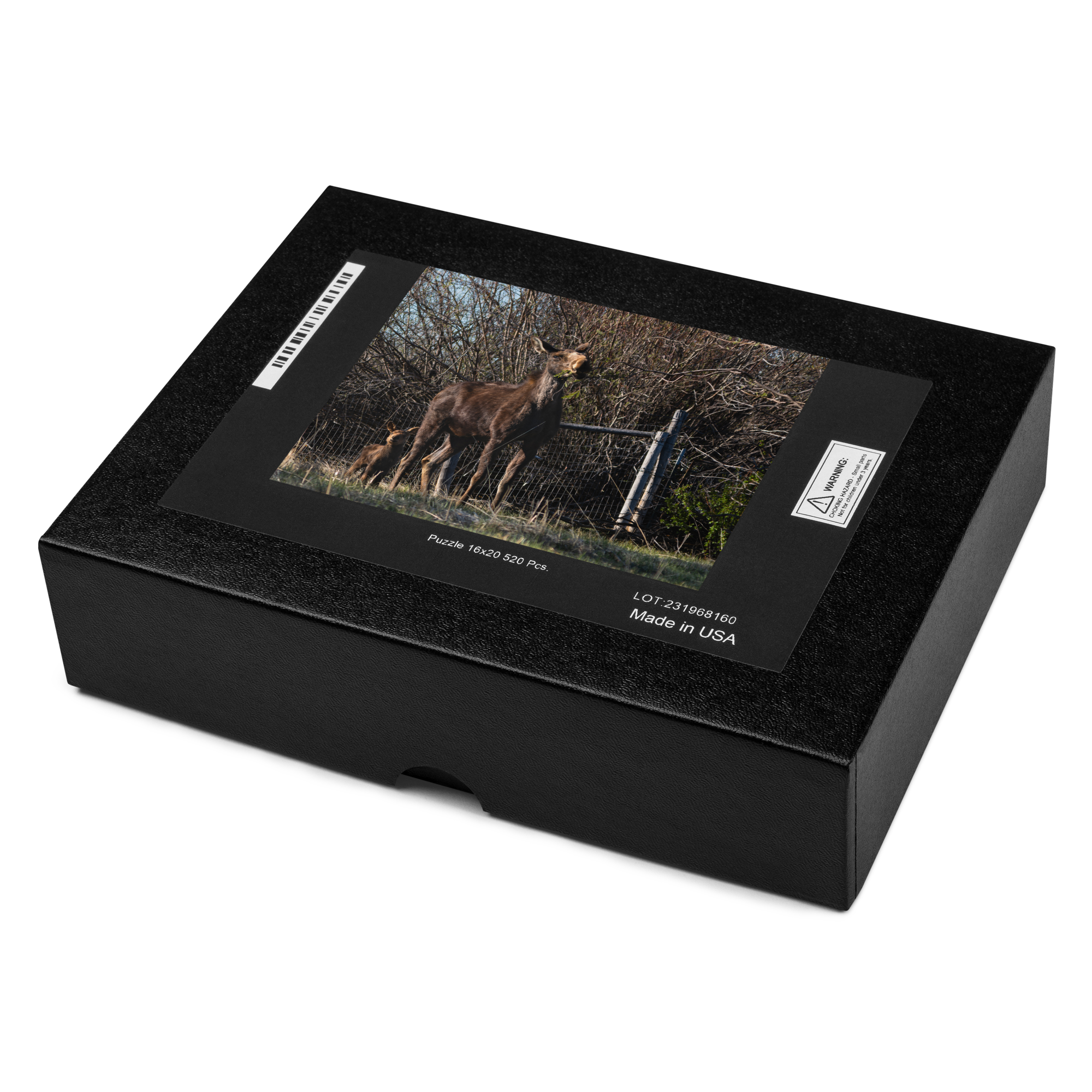 Mamma Moose with Baby Moose Jigsaw puzzle
