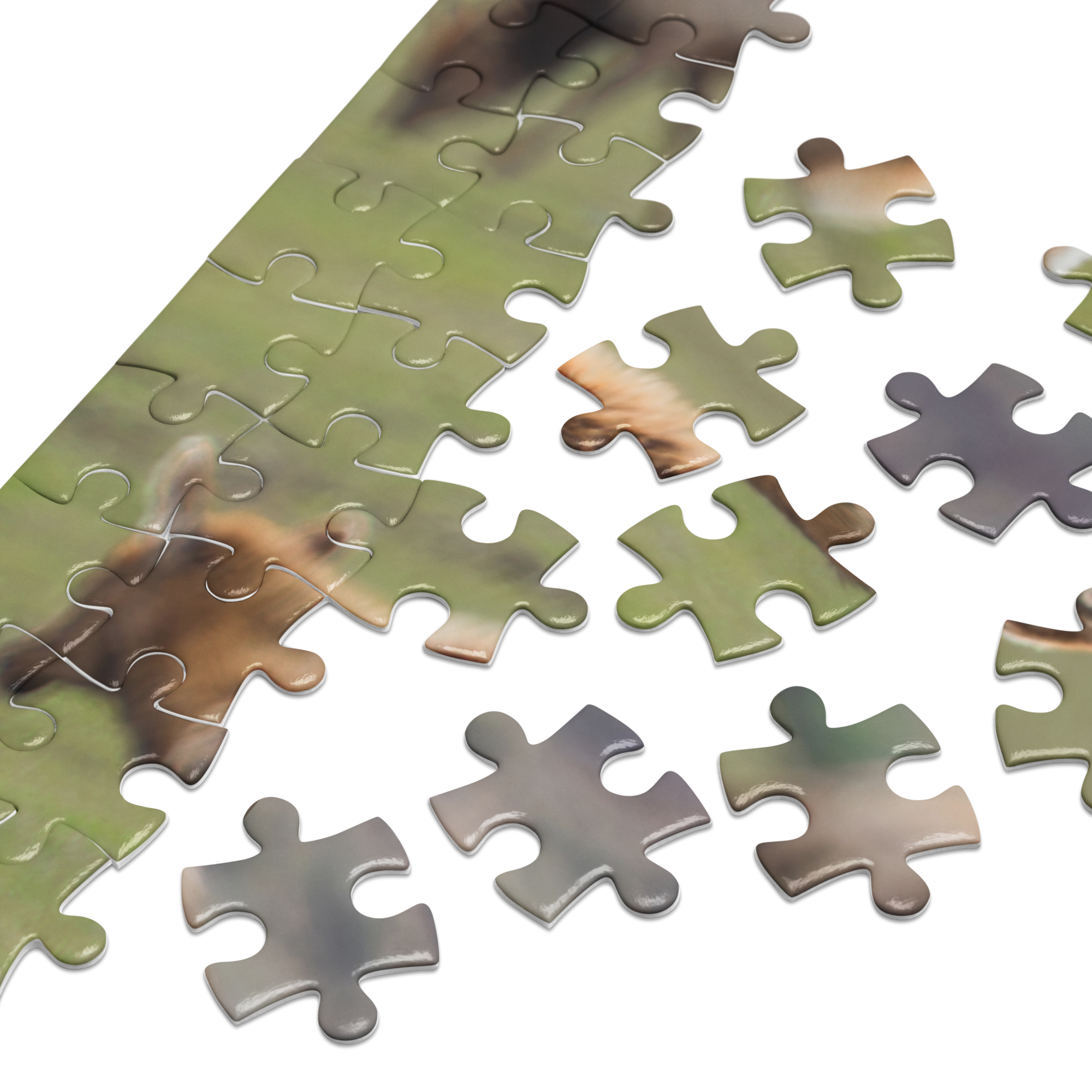 Elk Puzzle — A Golden Dawn, Piece by Piece