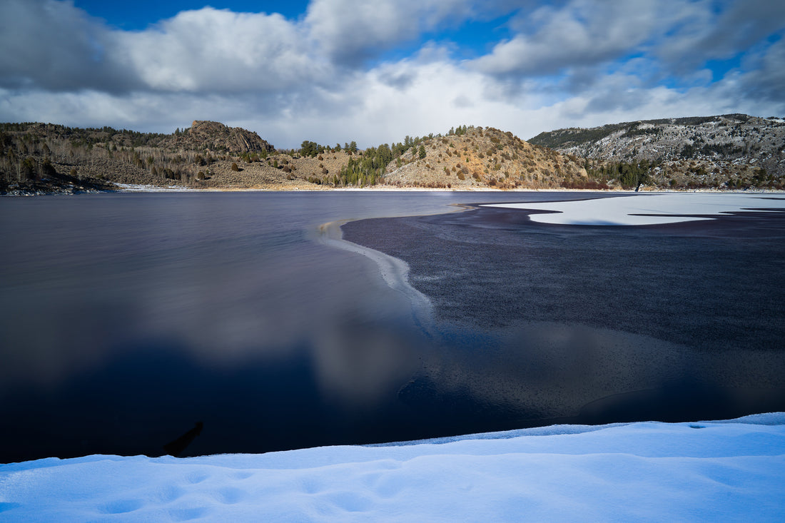 When God Paints Alone: Little Soda Lake Revealed