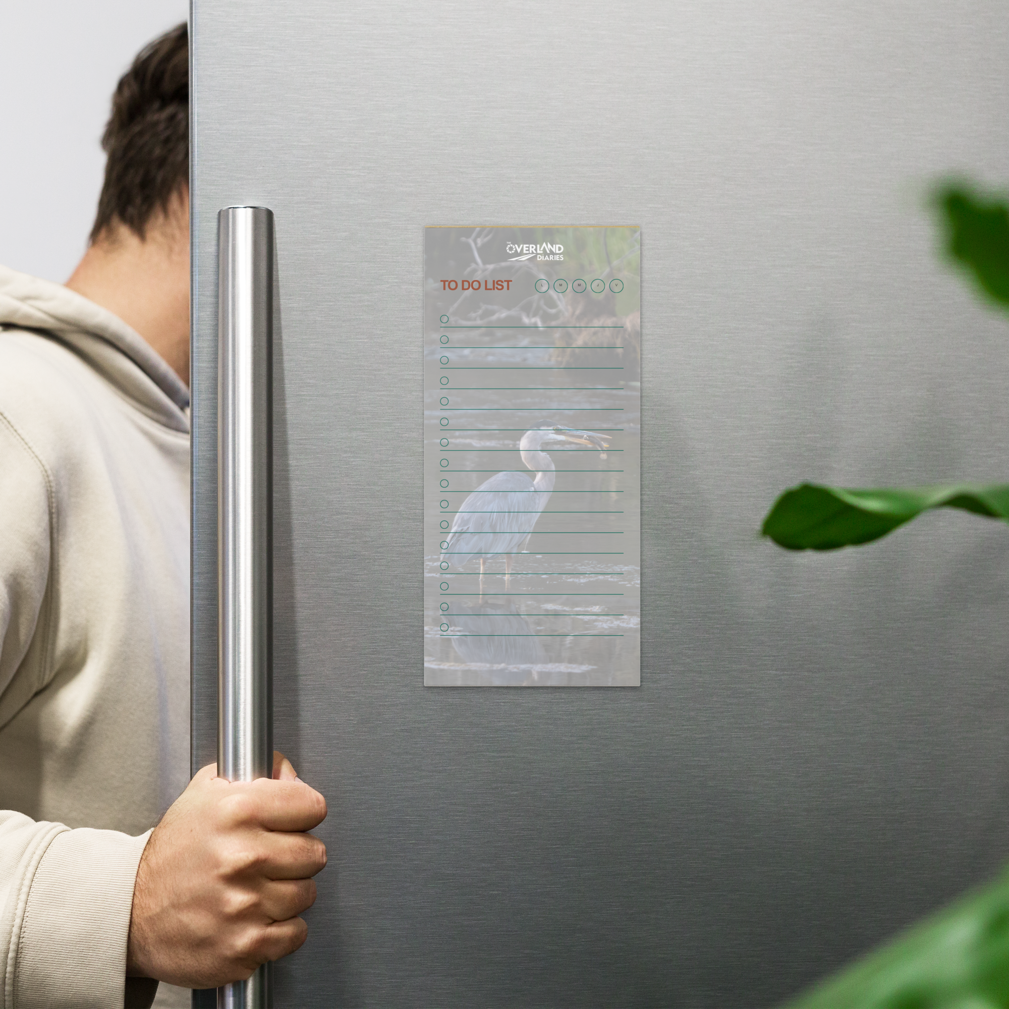 Blue Heron Notepad — Where Quiet Mornings Become Pages Worth Keeping