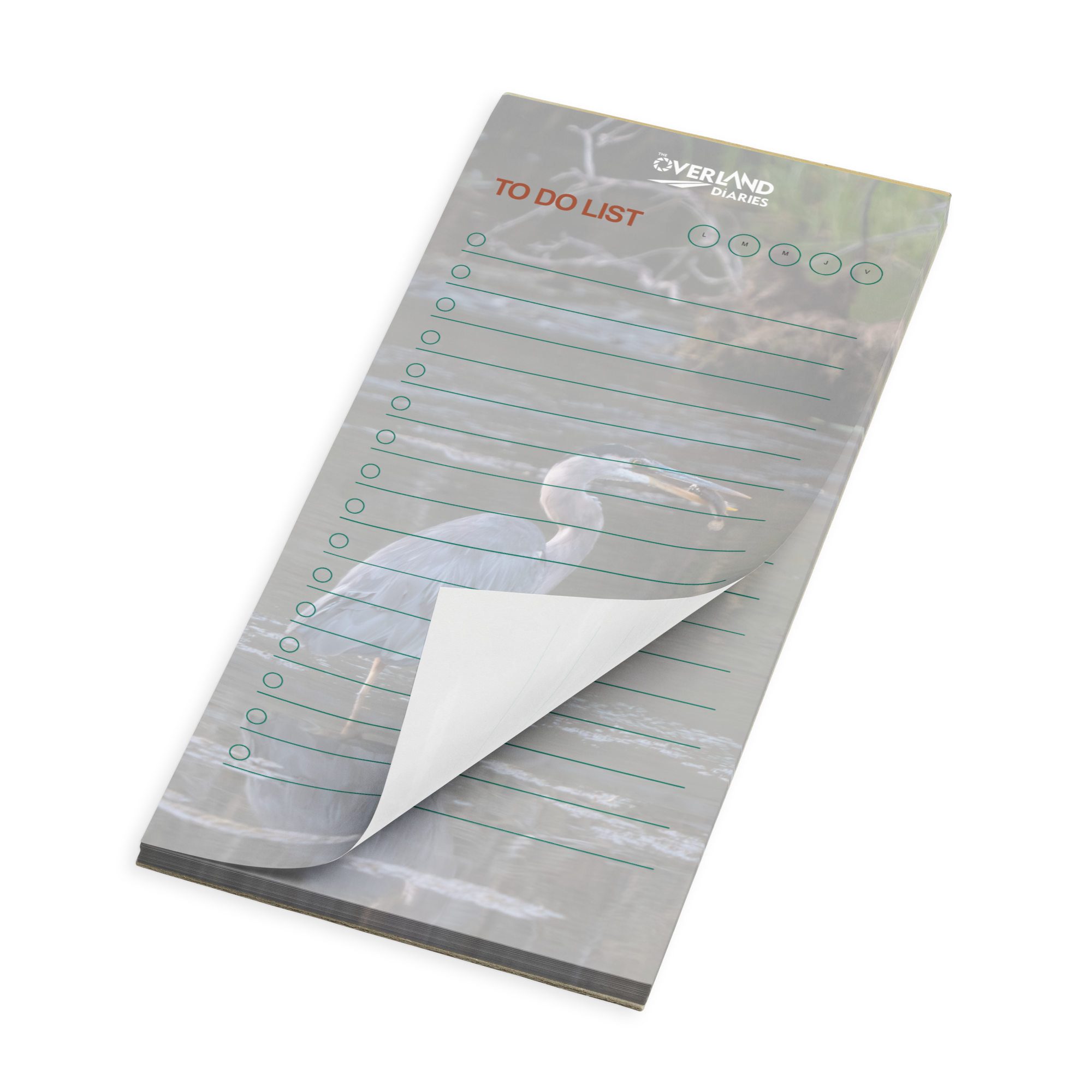 Blue Heron Notepad — Where Quiet Mornings Become Pages Worth Keeping