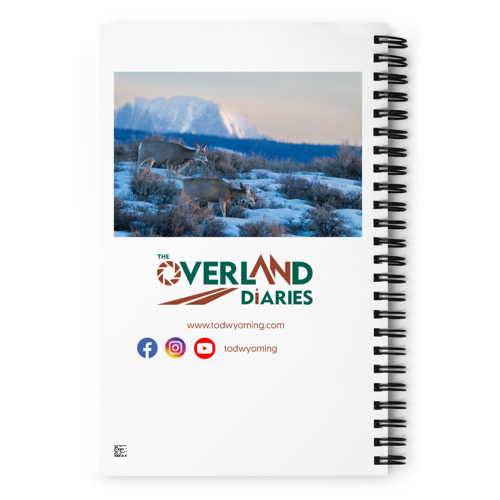 Deer in the Snow: The Notebook That Brings Wyoming Winter to Life