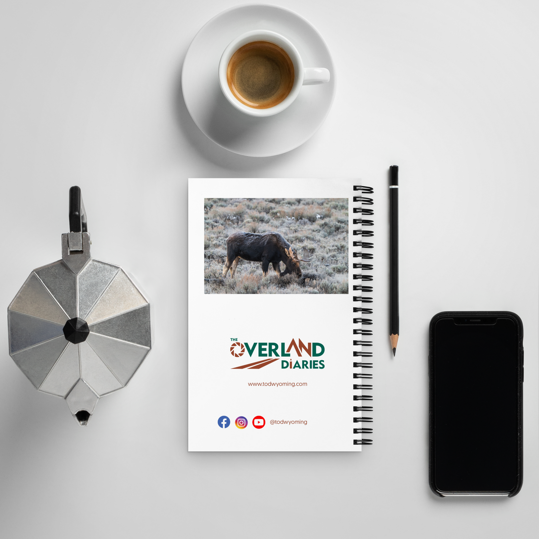 Where the Moose Roam Notebook | A Place for Your Wildest Thoughts