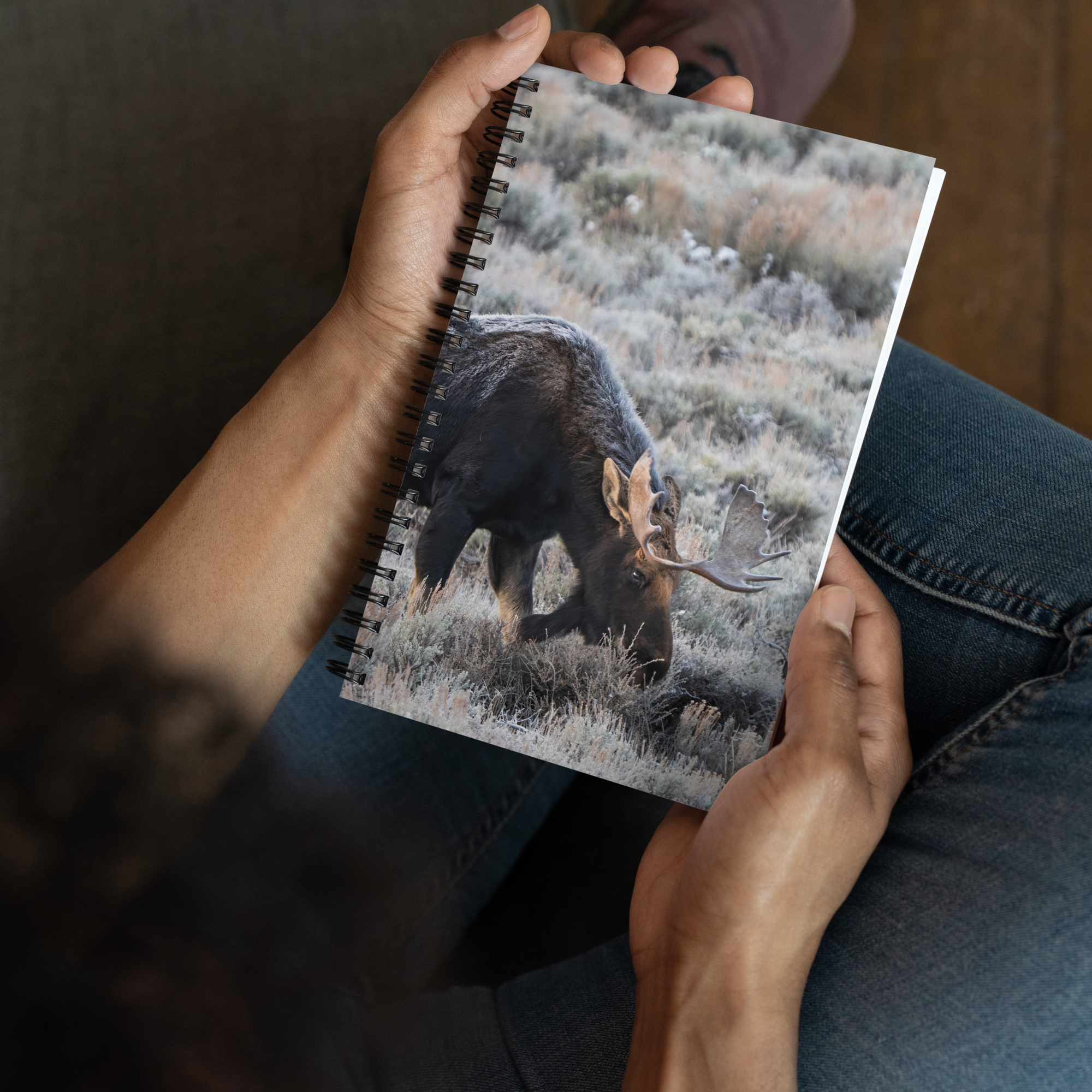 Where the Moose Roam Notebook | A Place for Your Wildest Thoughts