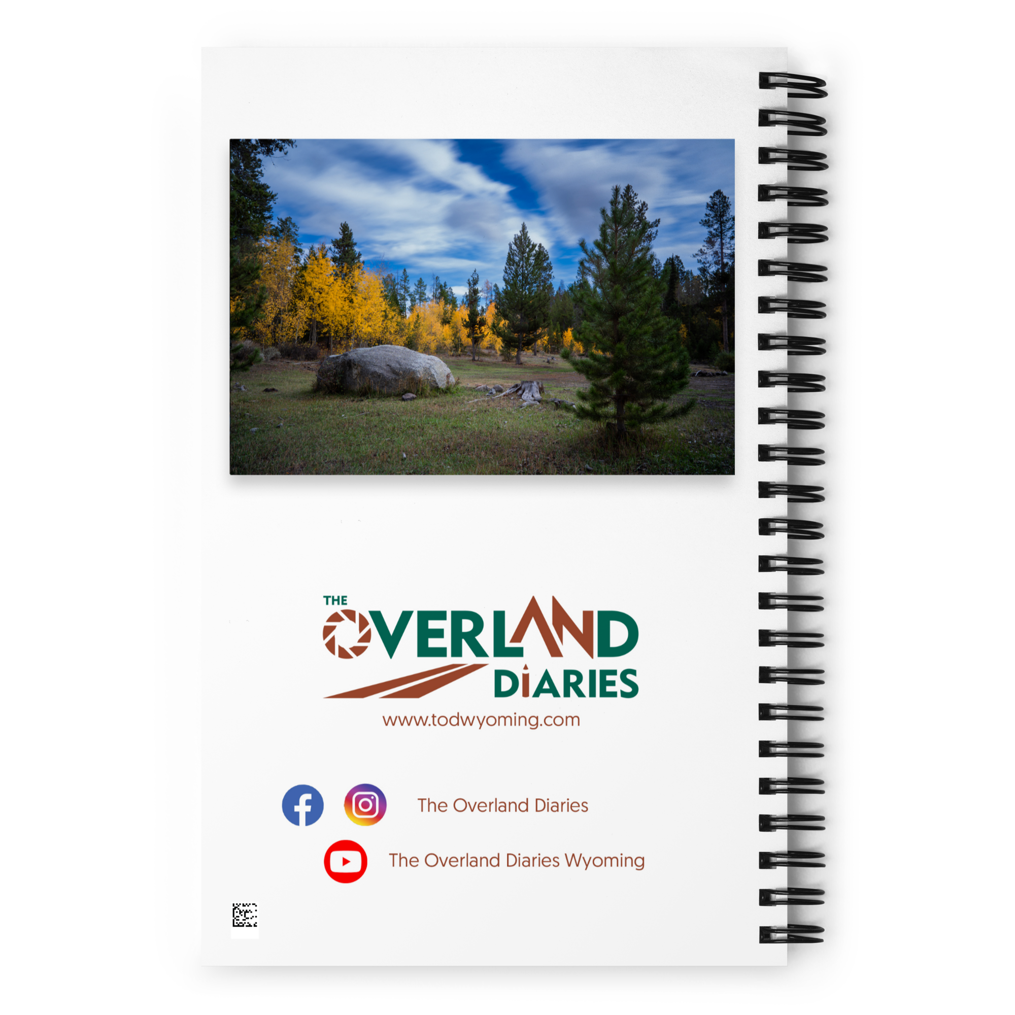 Fall in Wyoming Spiral Notebook
