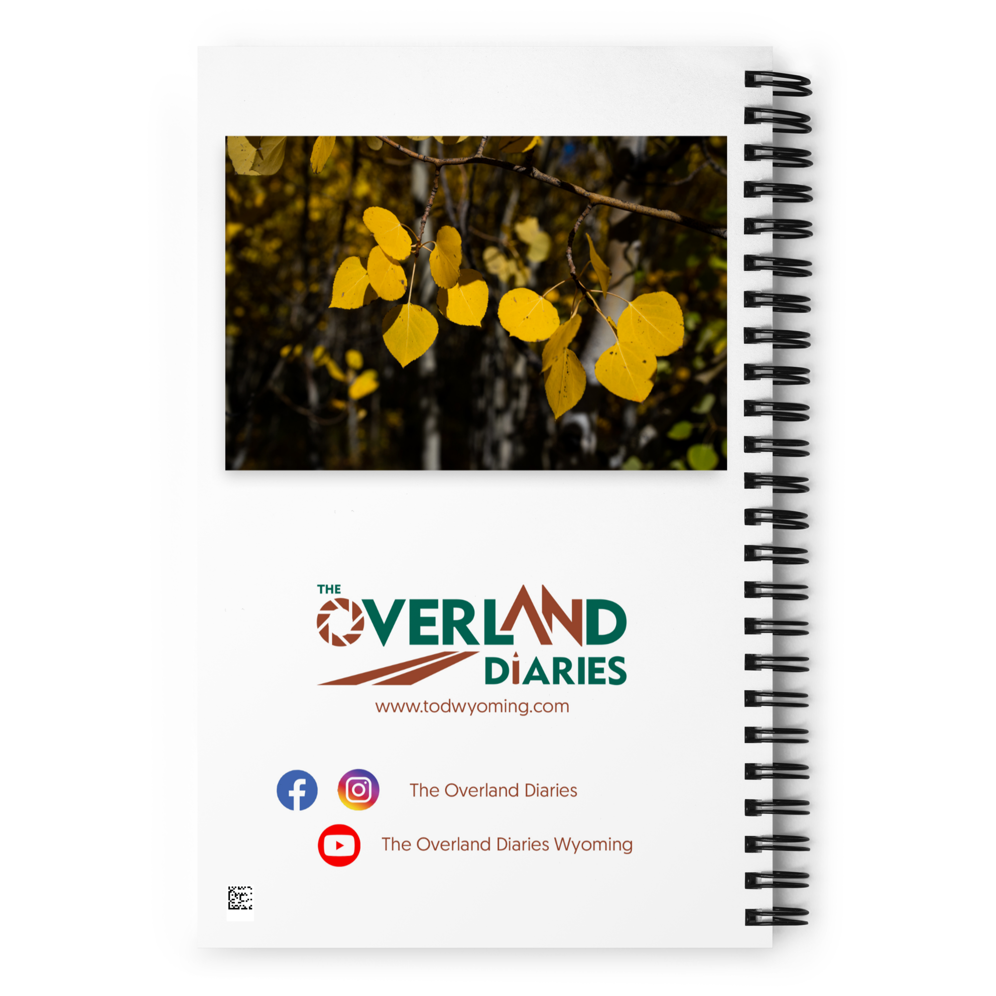 Fall Leaves Spiral Notebook