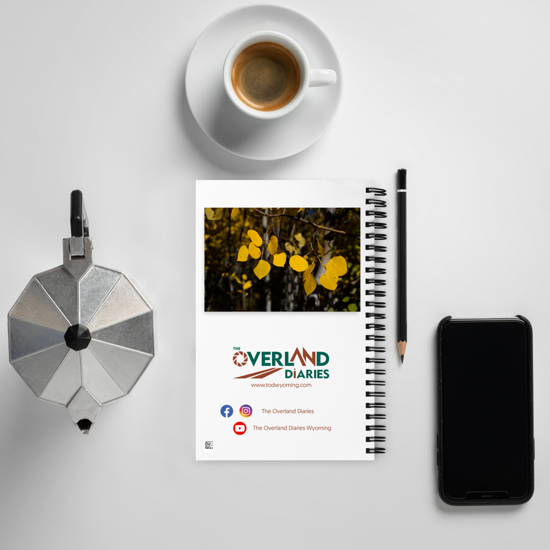 Fall Leaves Spiral Notebook