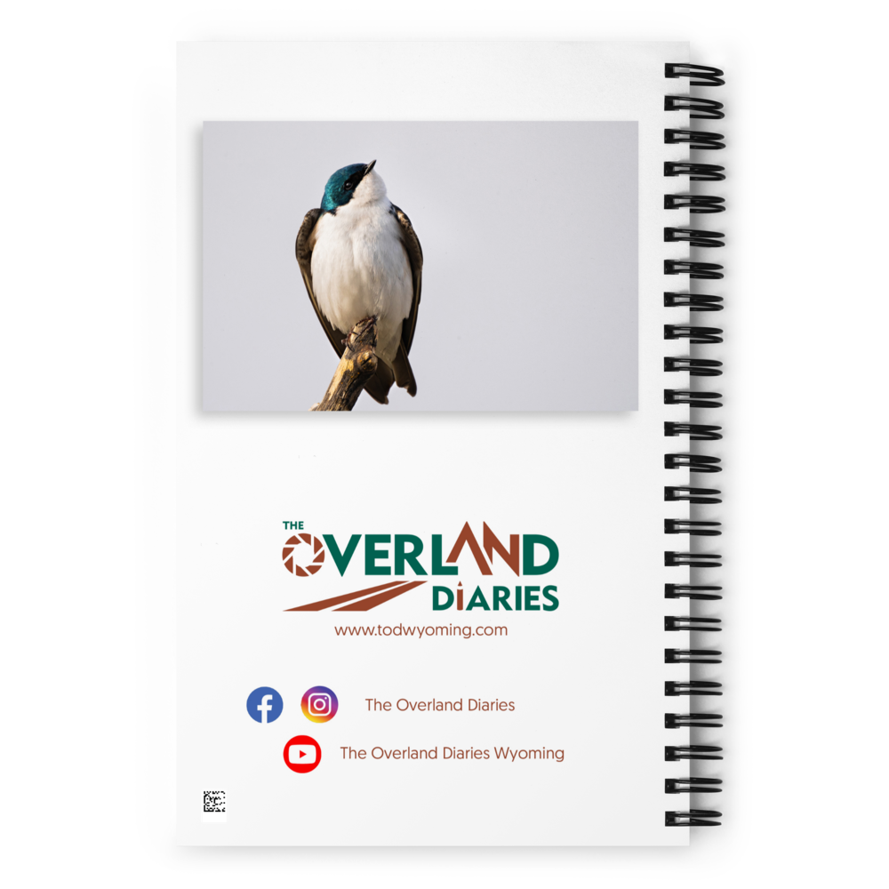 Tree Swallow Spiral notebook