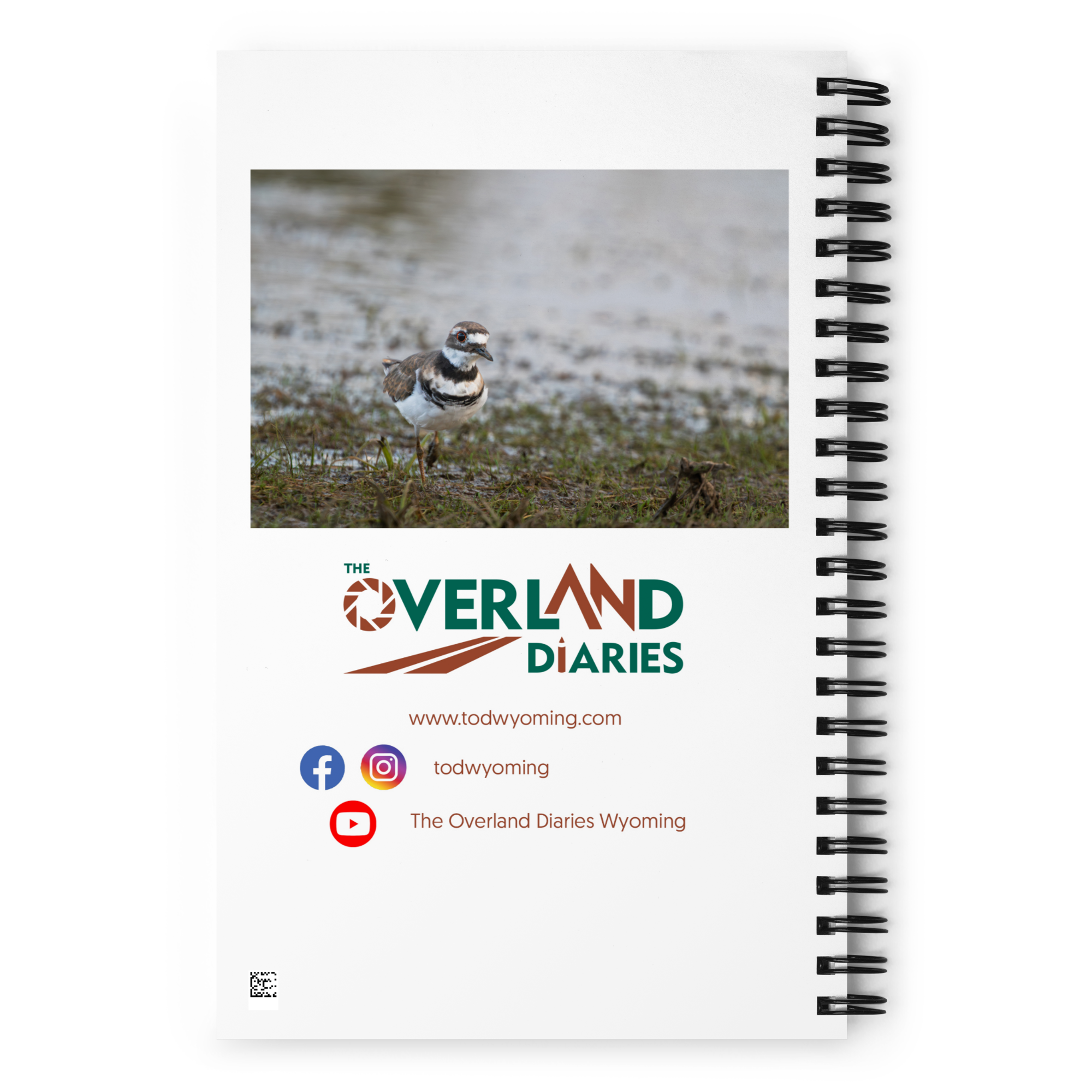 Killdeer Spiral notebook