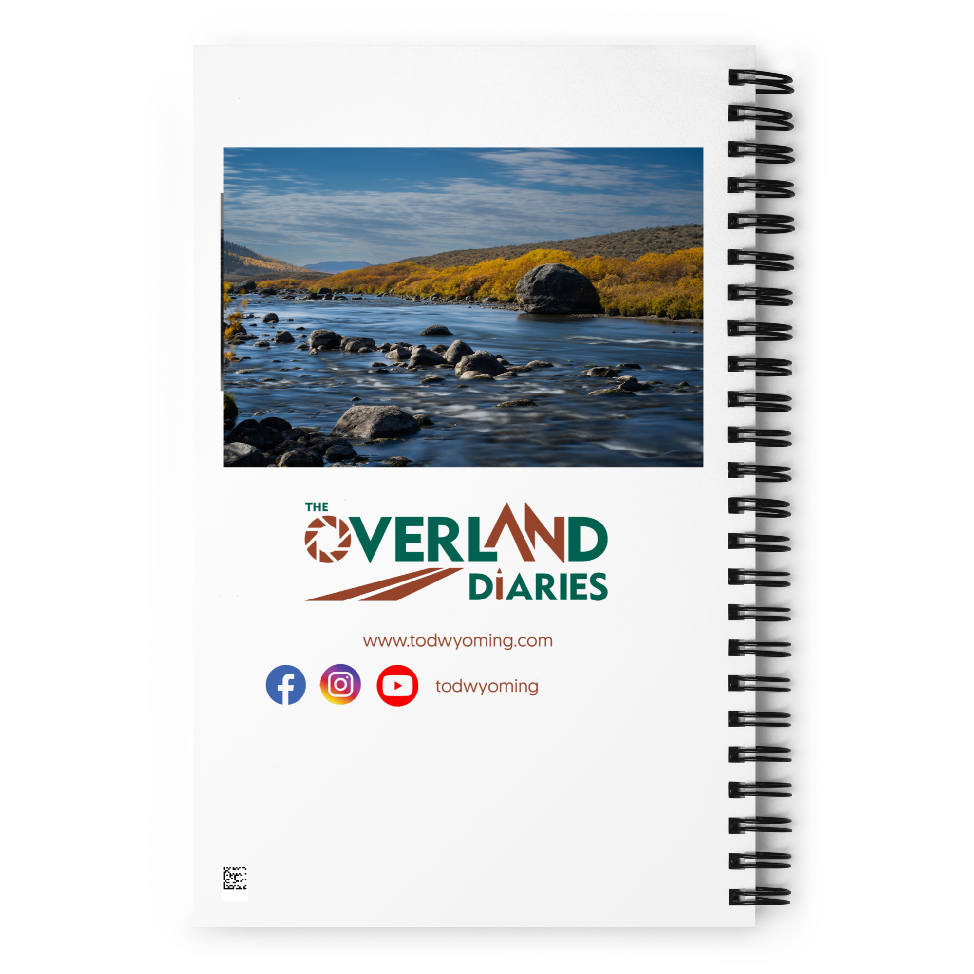 Wind River Range Spiral notebook