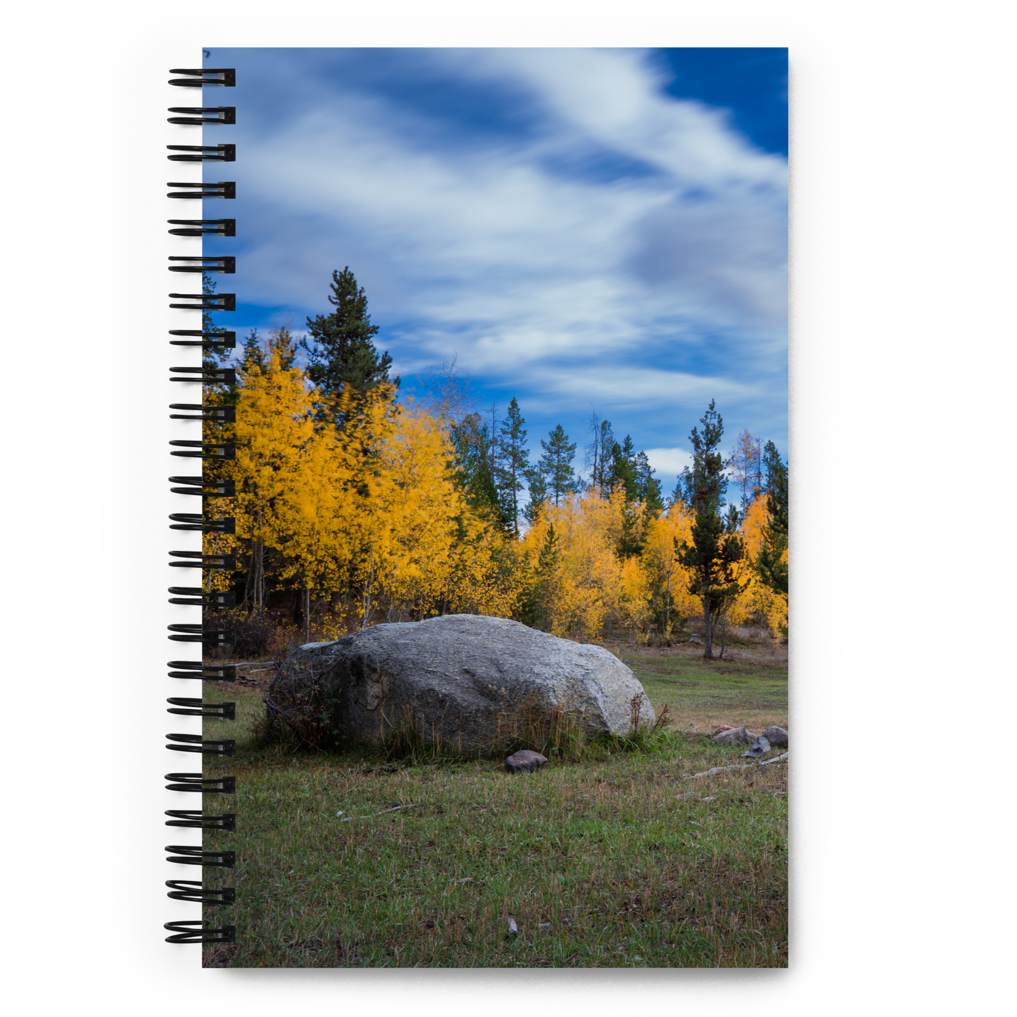 Fall in Wyoming Spiral Notebook