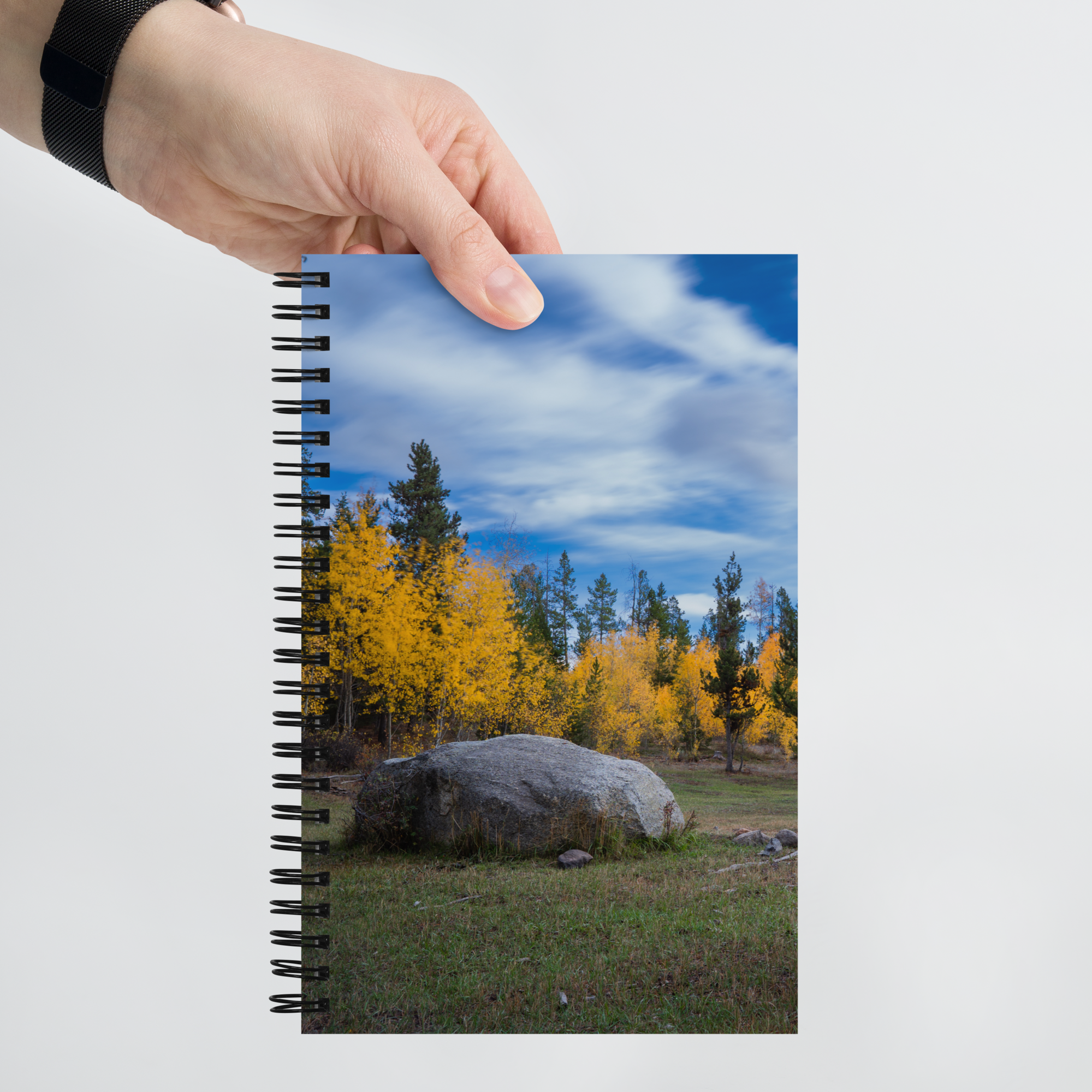 Fall in Wyoming Spiral Notebook