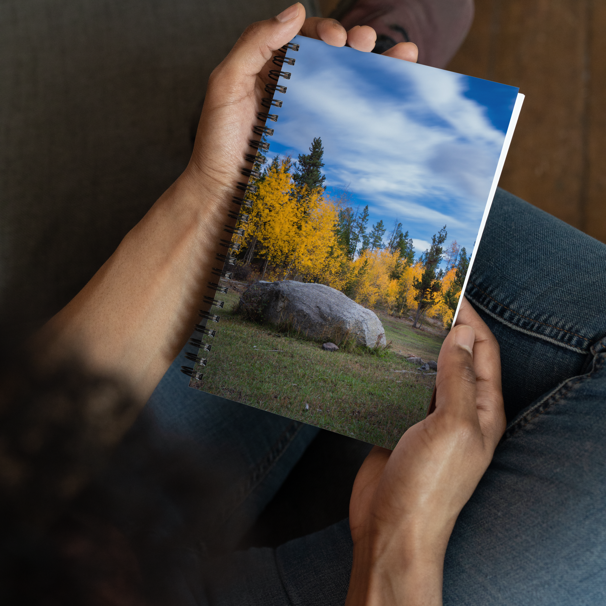 Fall in Wyoming Spiral Notebook