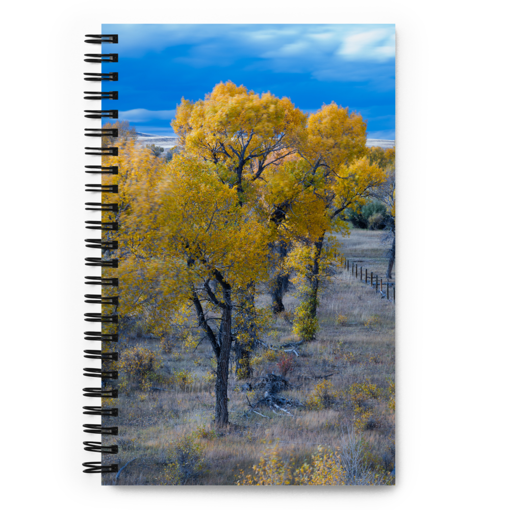 Fall Landscape Spiral Notebook