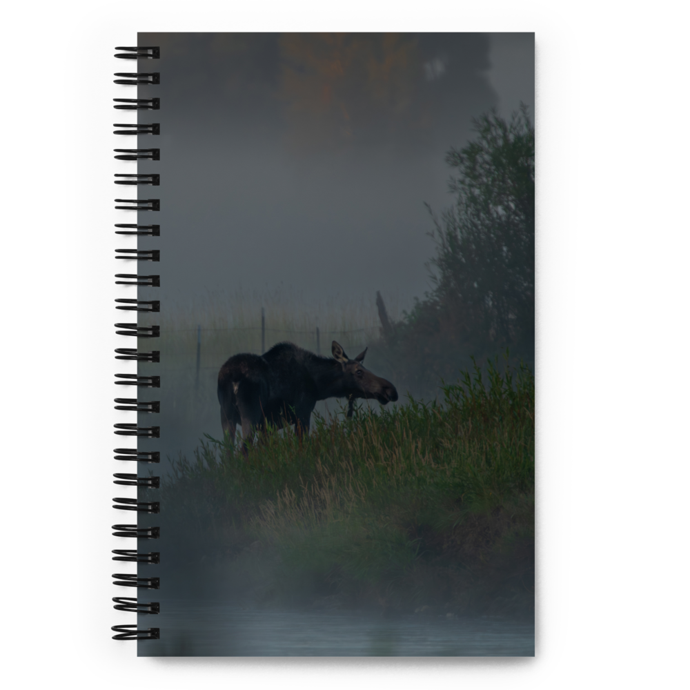 Moose Spiral Notebook