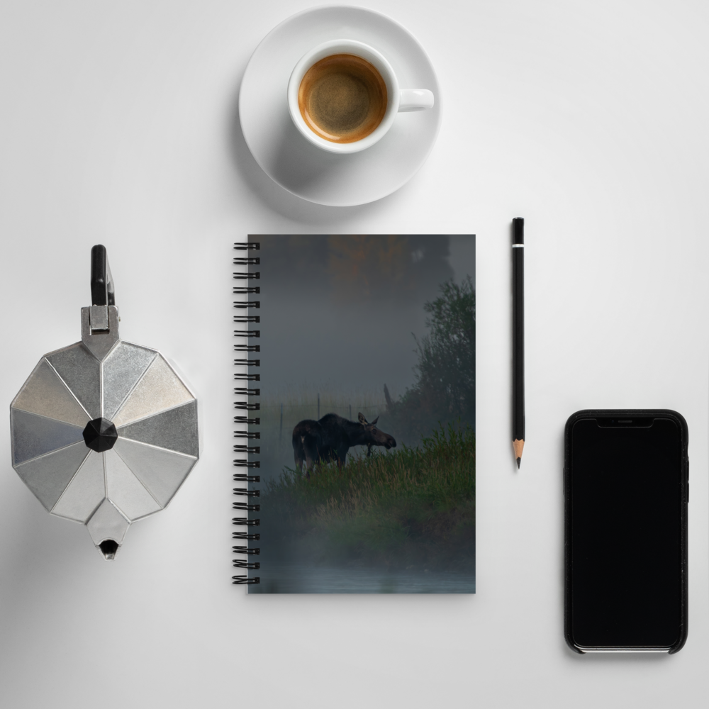 Moose Spiral Notebook