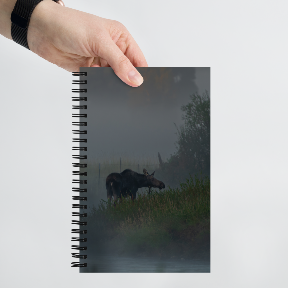Moose Spiral Notebook