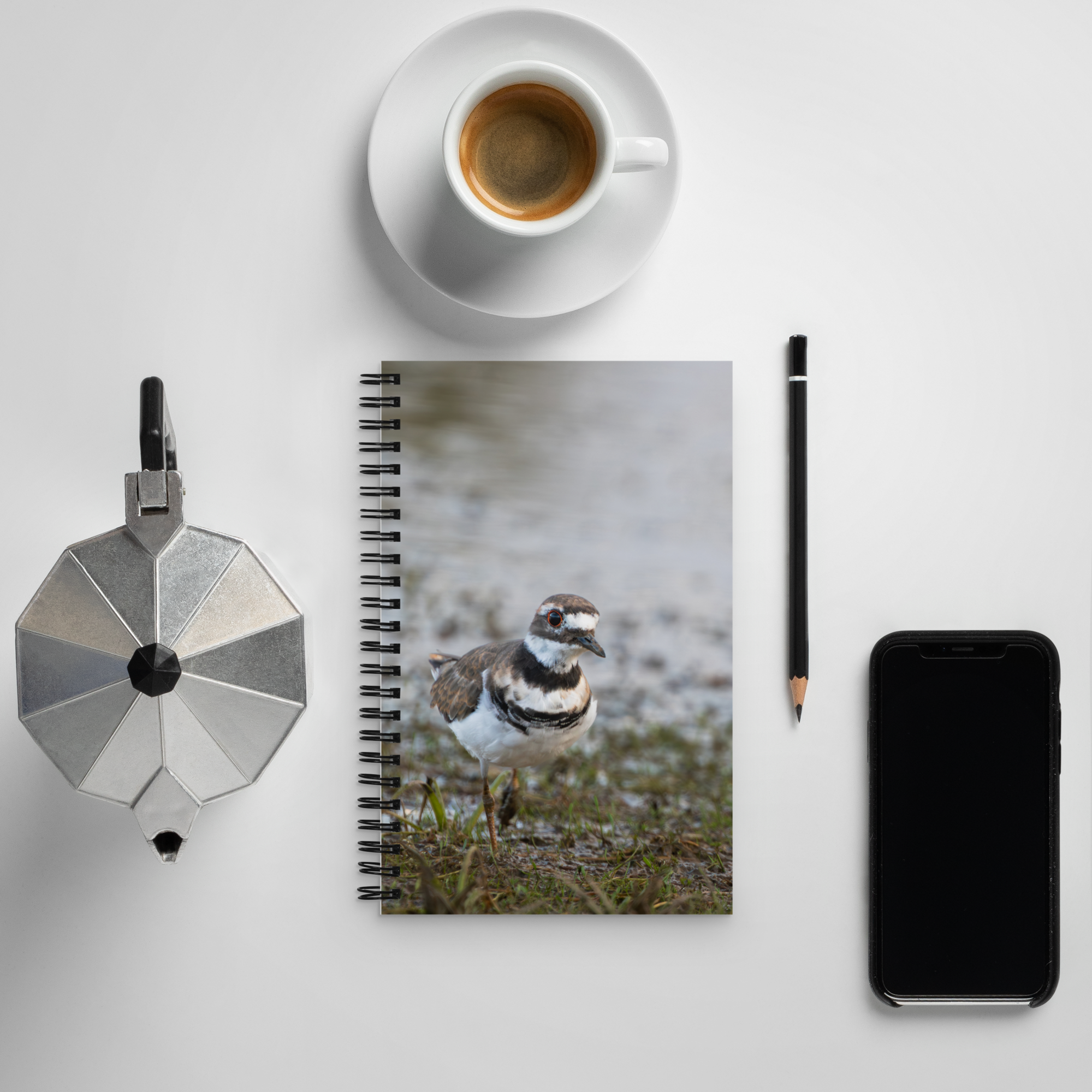 Killdeer Spiral notebook