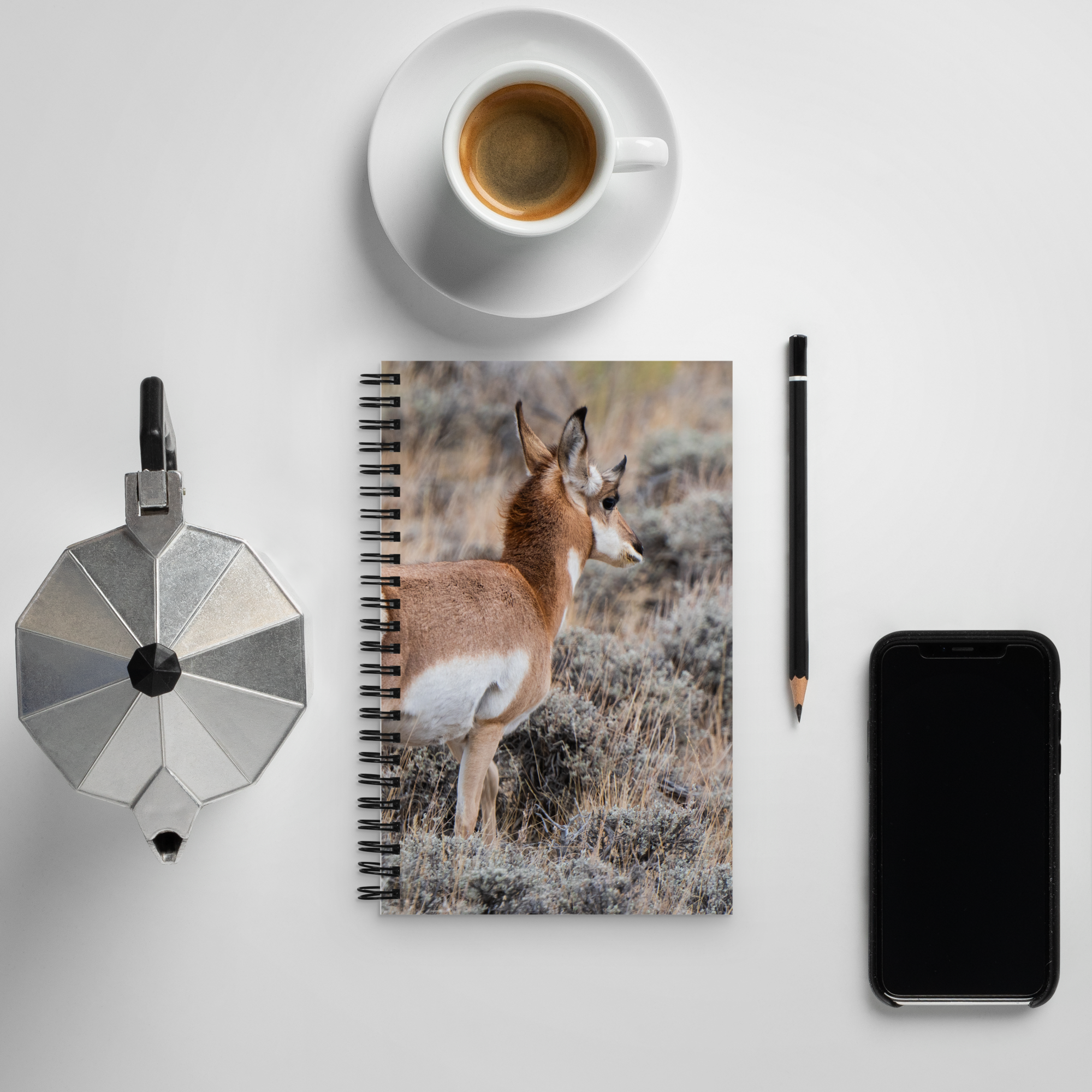 Pronghorn Spiral notebook