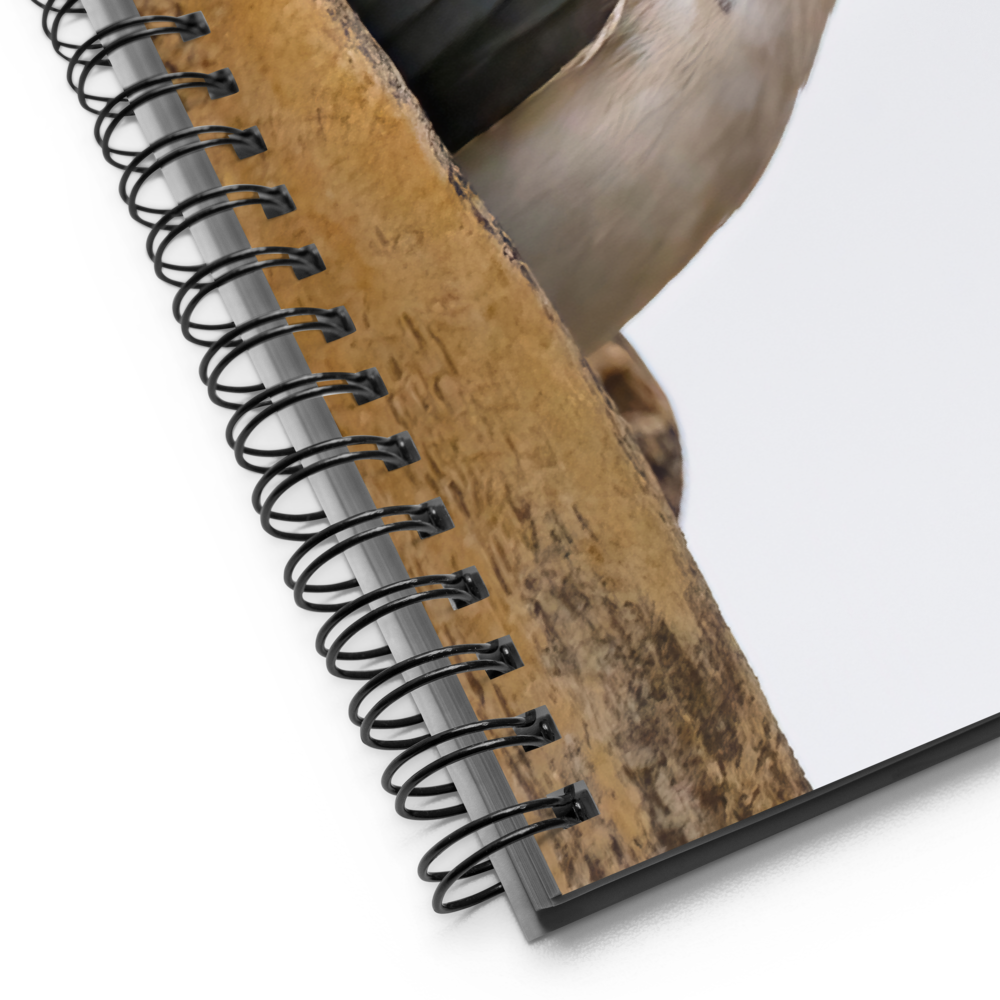Tree Swallow Spiral notebook