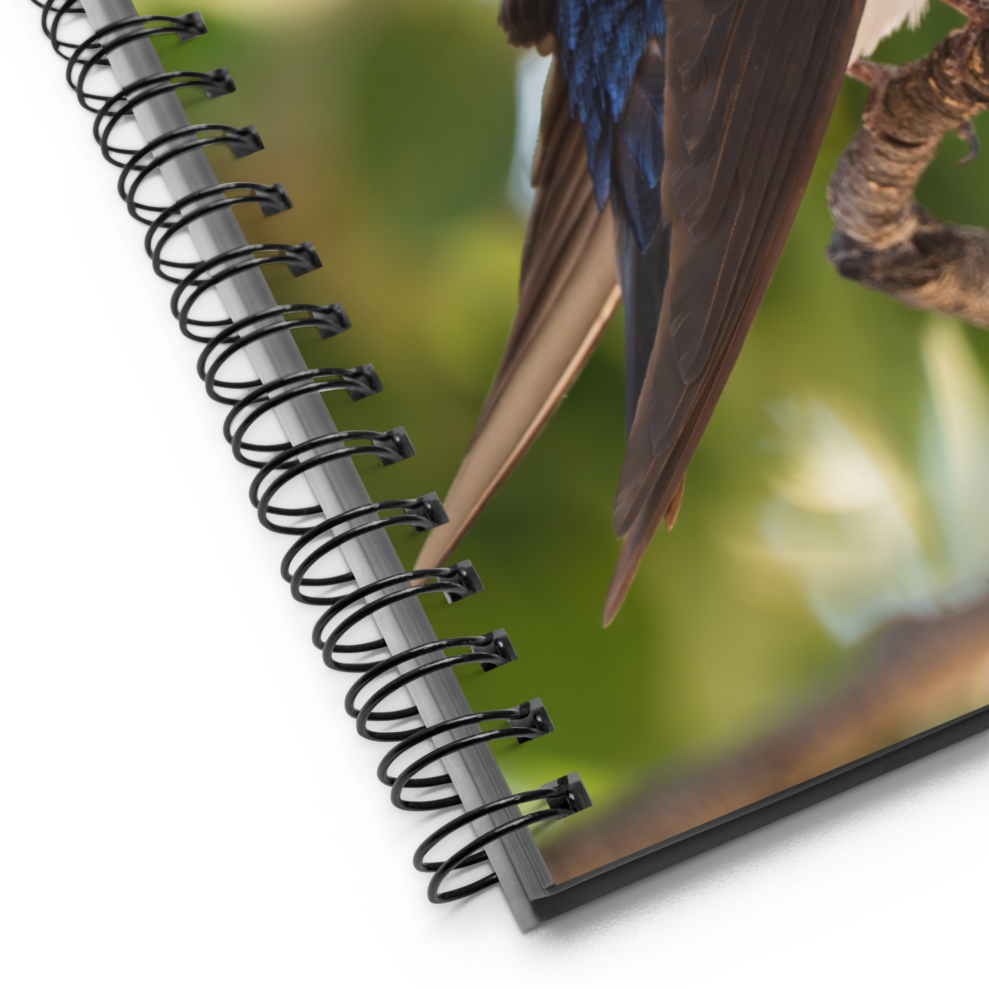 Tree Swallow Spiral notebook