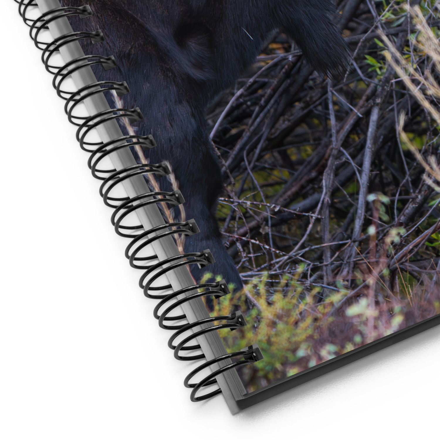 Moose Spiral notebook