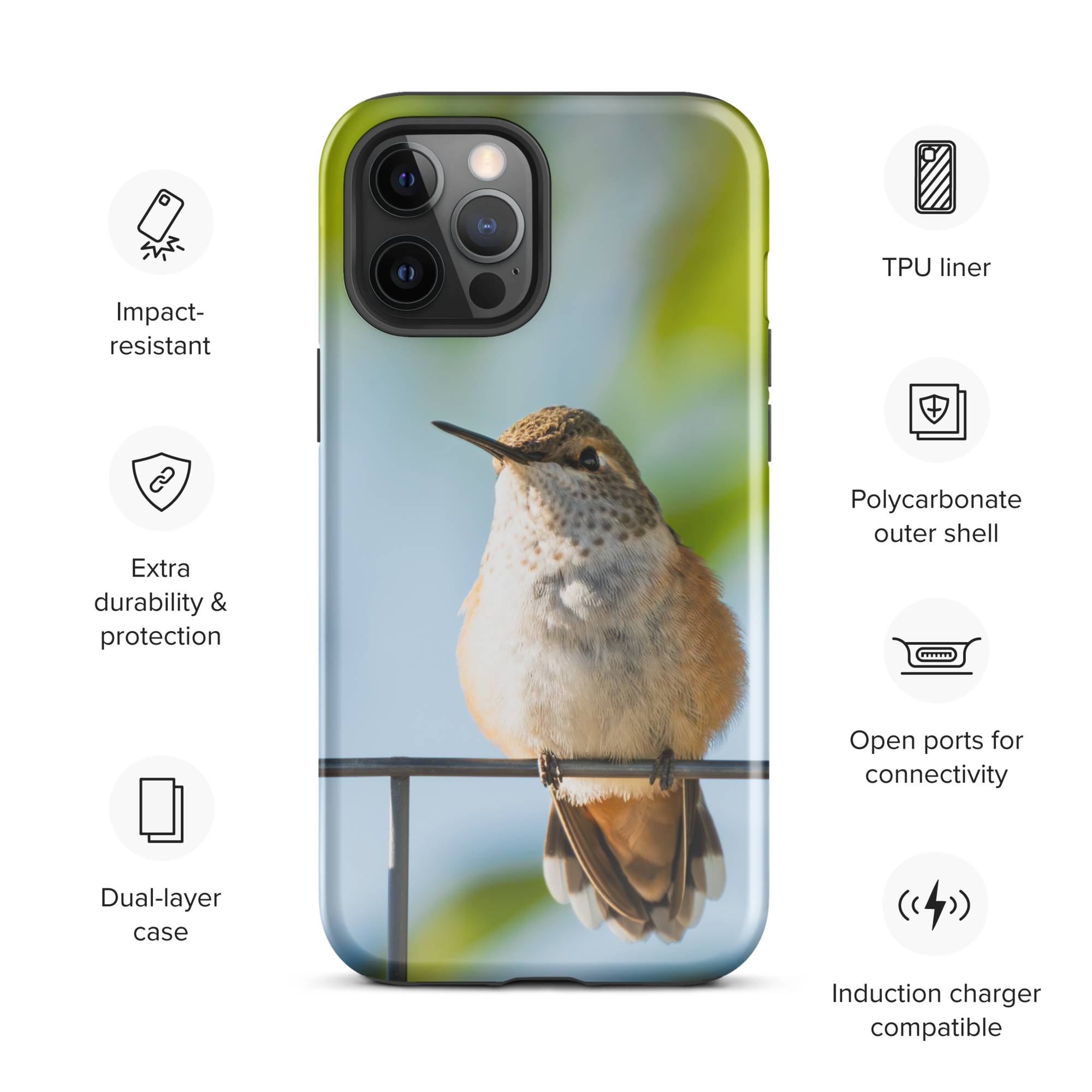 Hummingbird Tough Case for iPhone®
